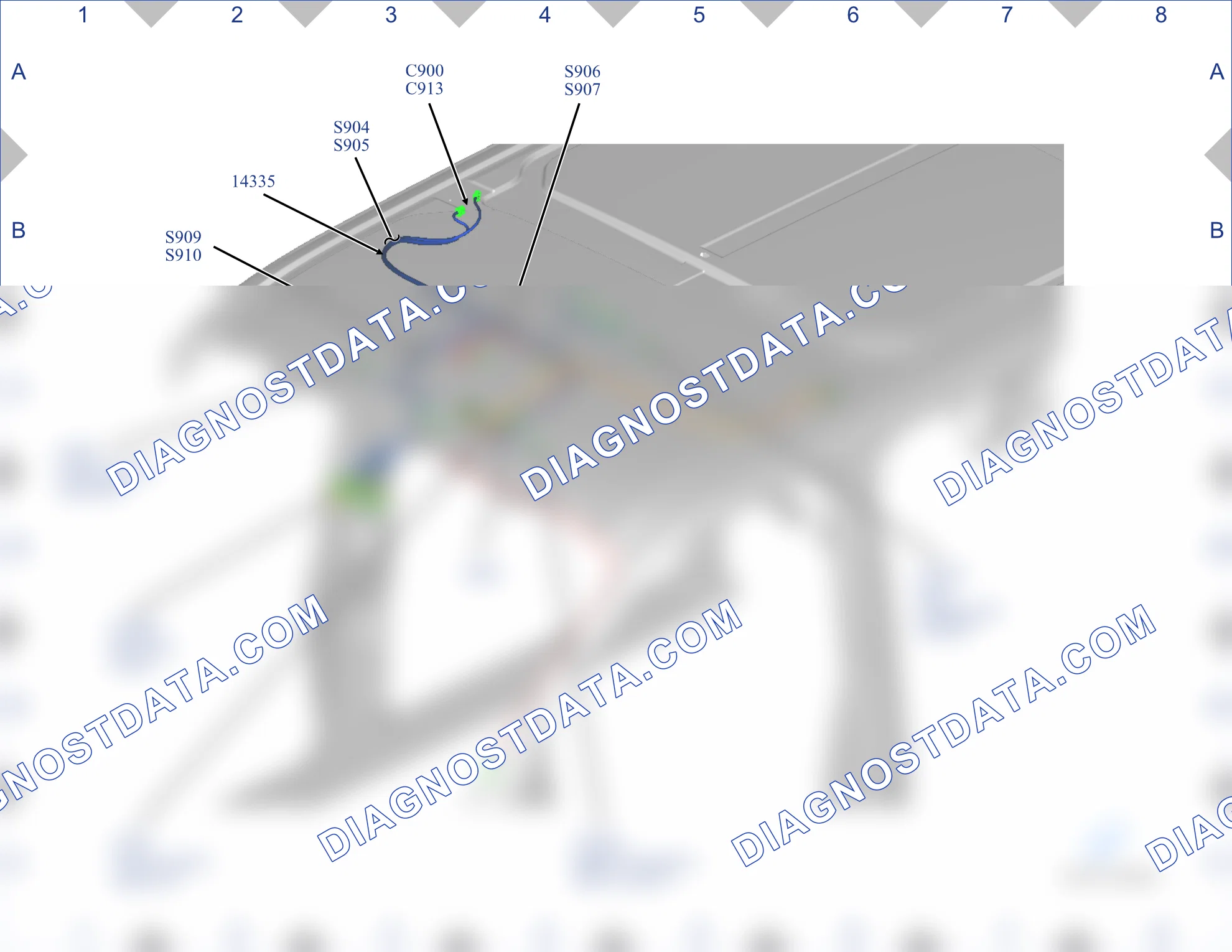 Component locations — Map 49 — Map 49. Ford Transit Custom I (2012-2018)