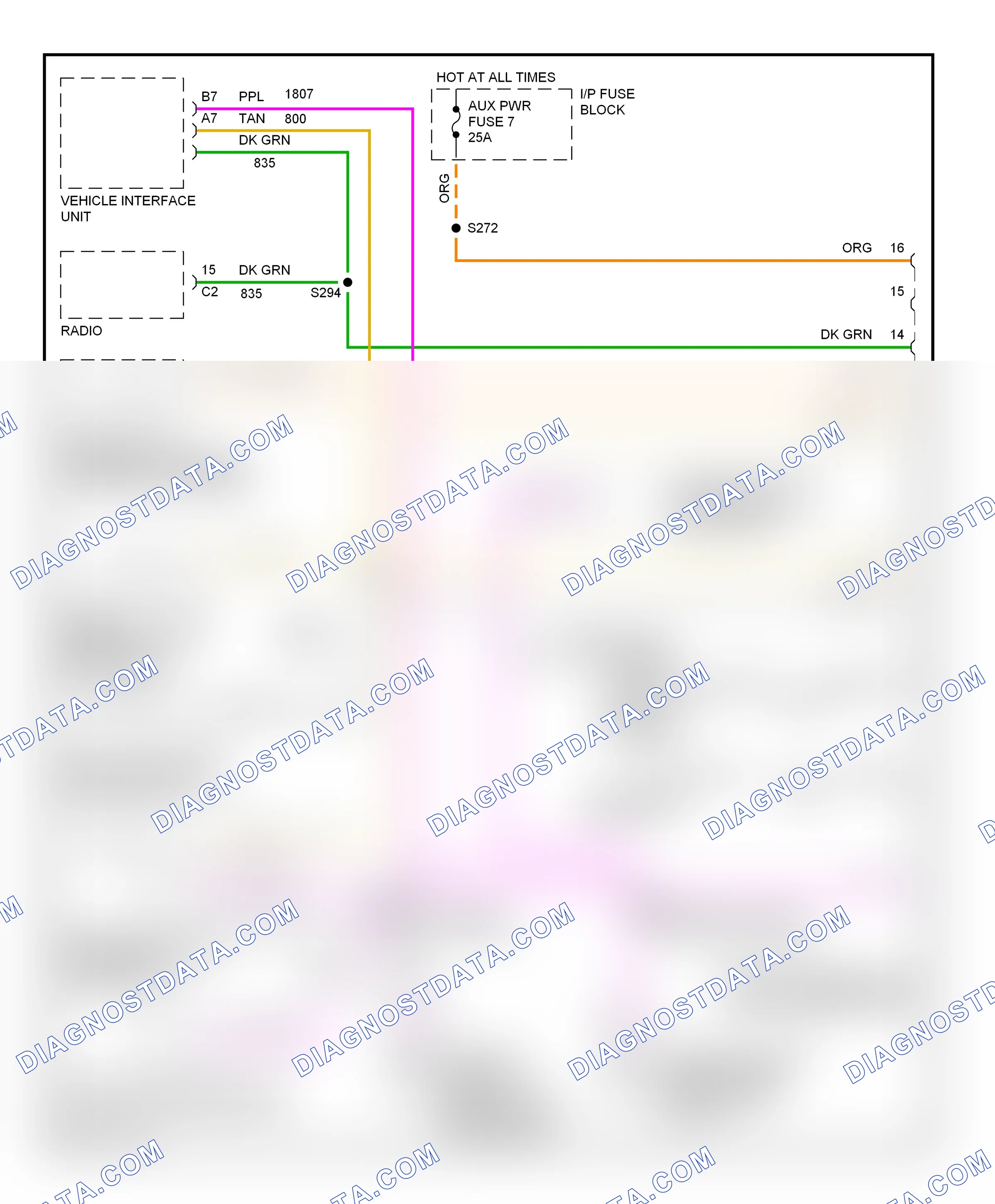 Computer data lines — Computer data lines. GMC Cab & Chassis C2500  (1989-2000)