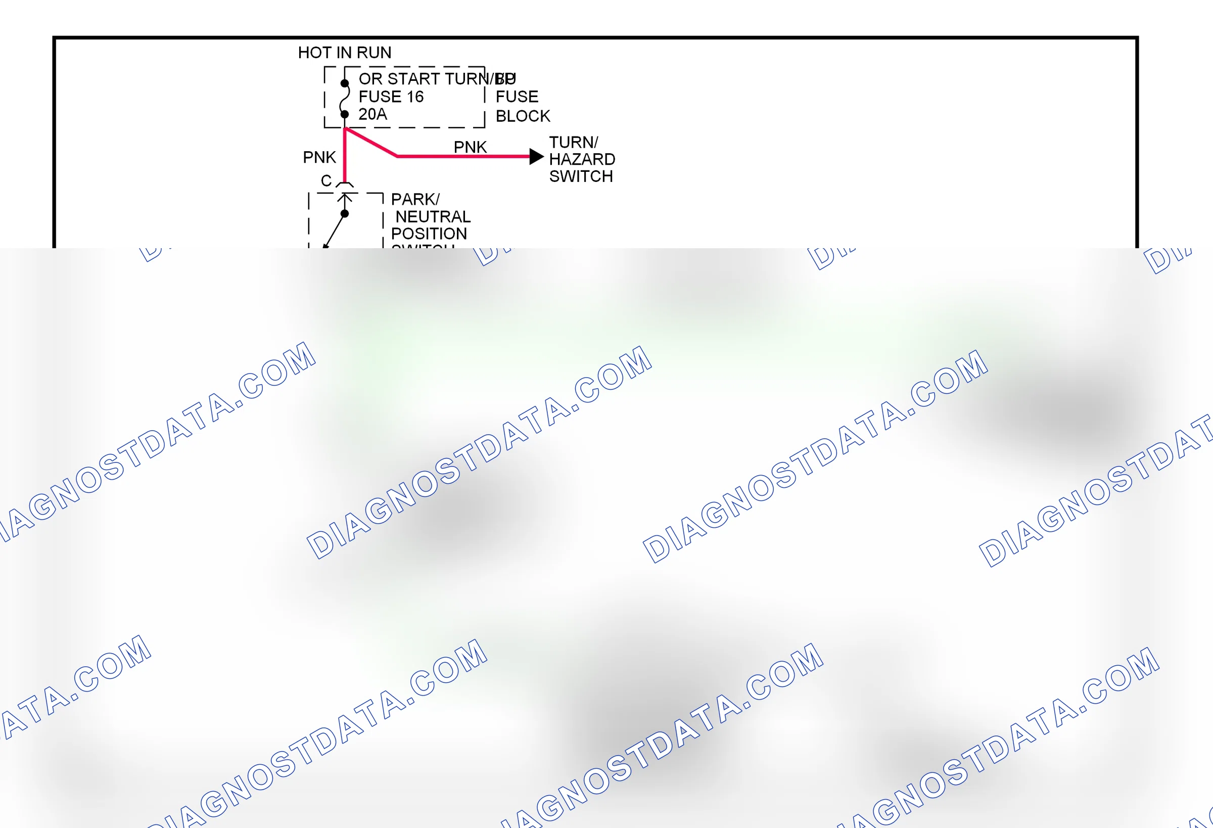Shift interlocks — Shift interlock circuit — Shift interlock circuit. GMC Cab & Chassis C2500  (1989-2000)