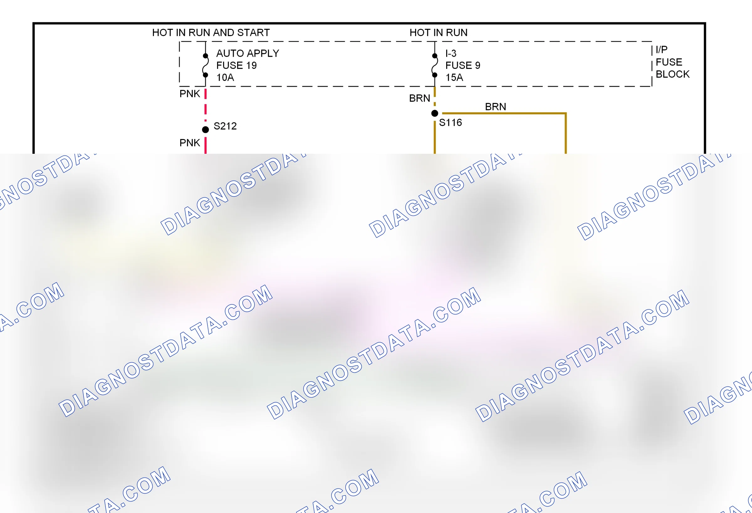 Shift interlocks — Shift interlock circuit — Shift interlock circuit. GMC Forward Control P3500  (1985-1999)