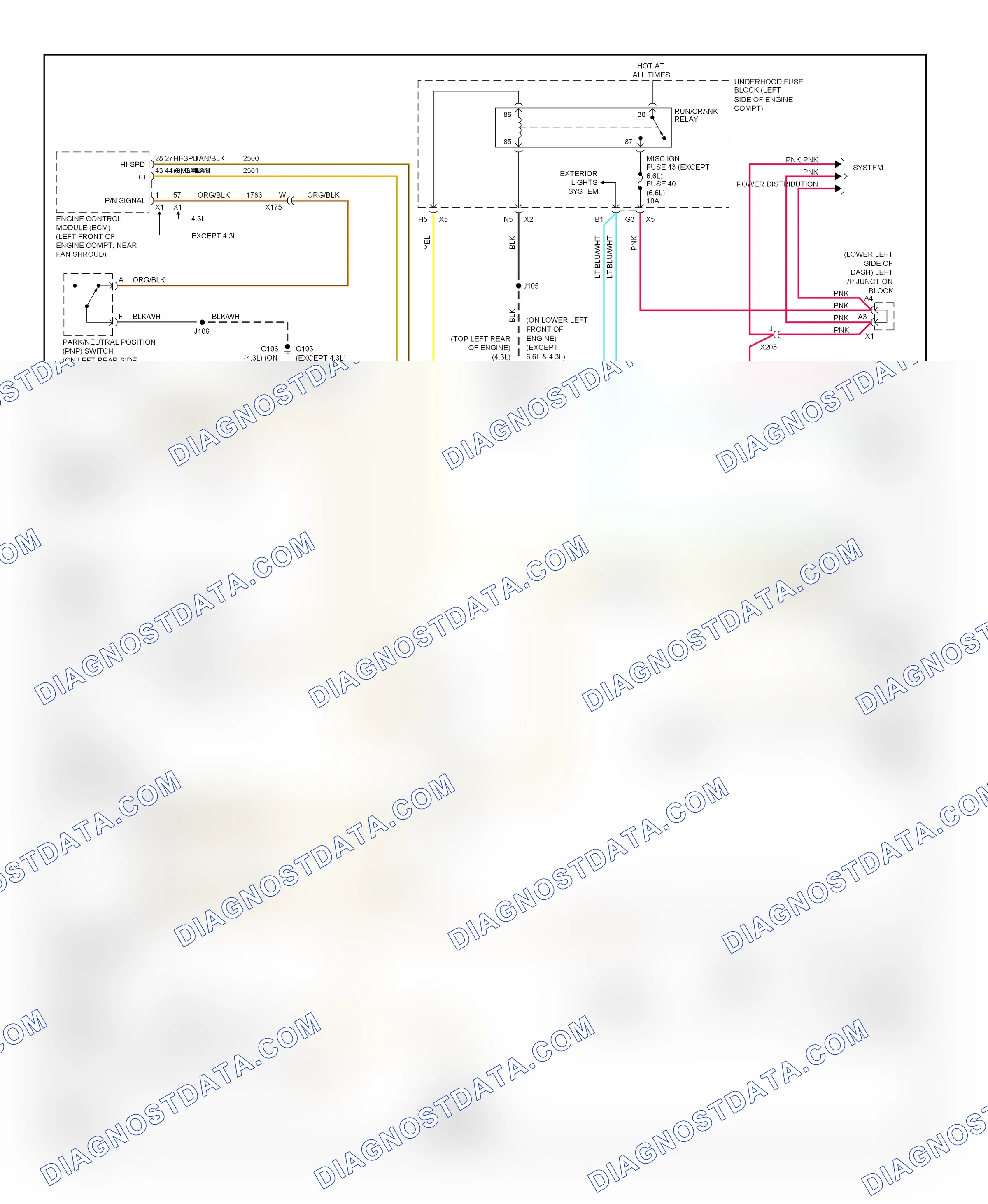 Shift interlock — Shift interlock circuit — Shift interlock circuit. GMC Sierra 2500 HD  (2002-2012)