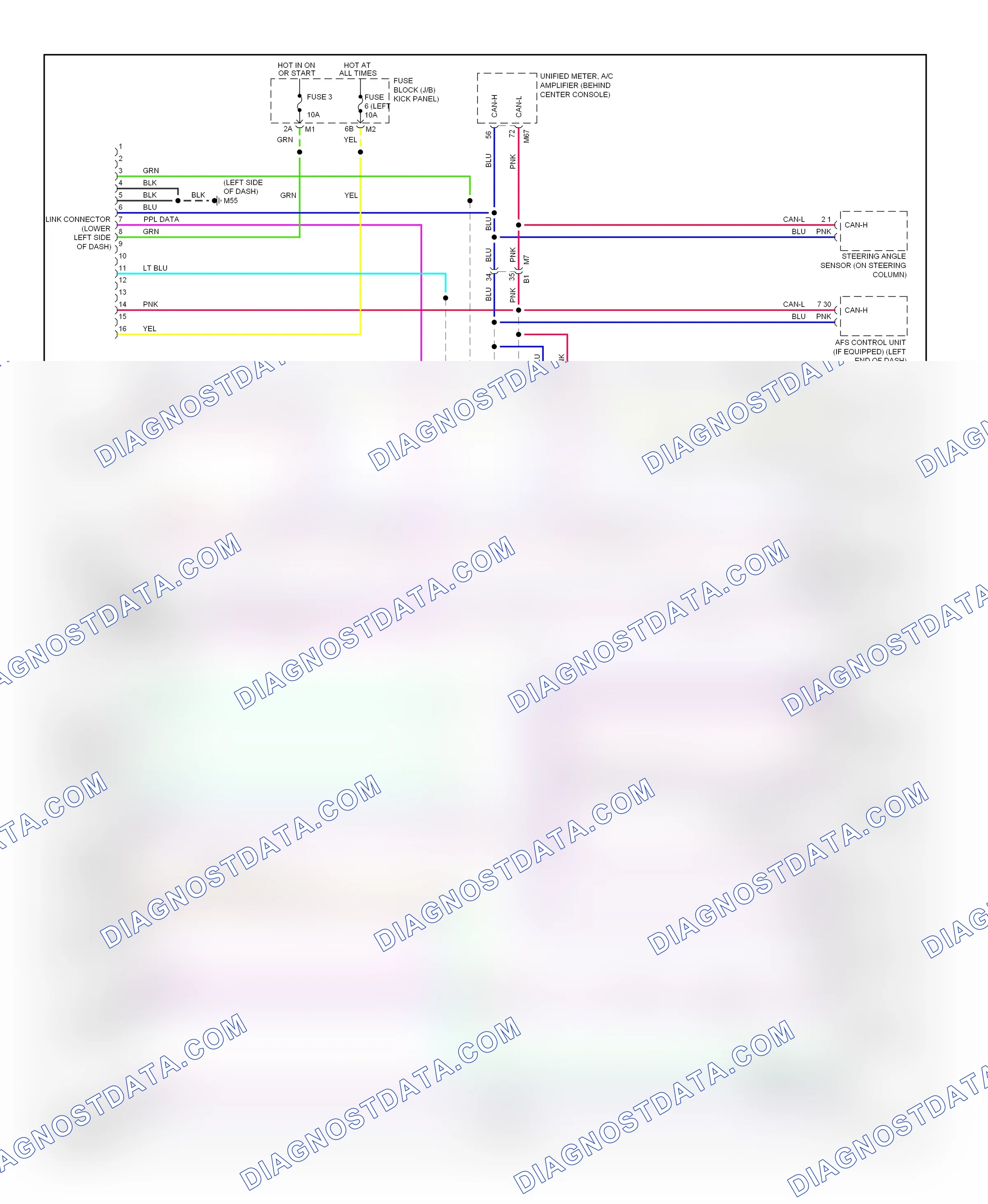 Computer data lines — Computer data lines circuit — Computer data lines circuit. Infiniti EX35 I (2007-2013)