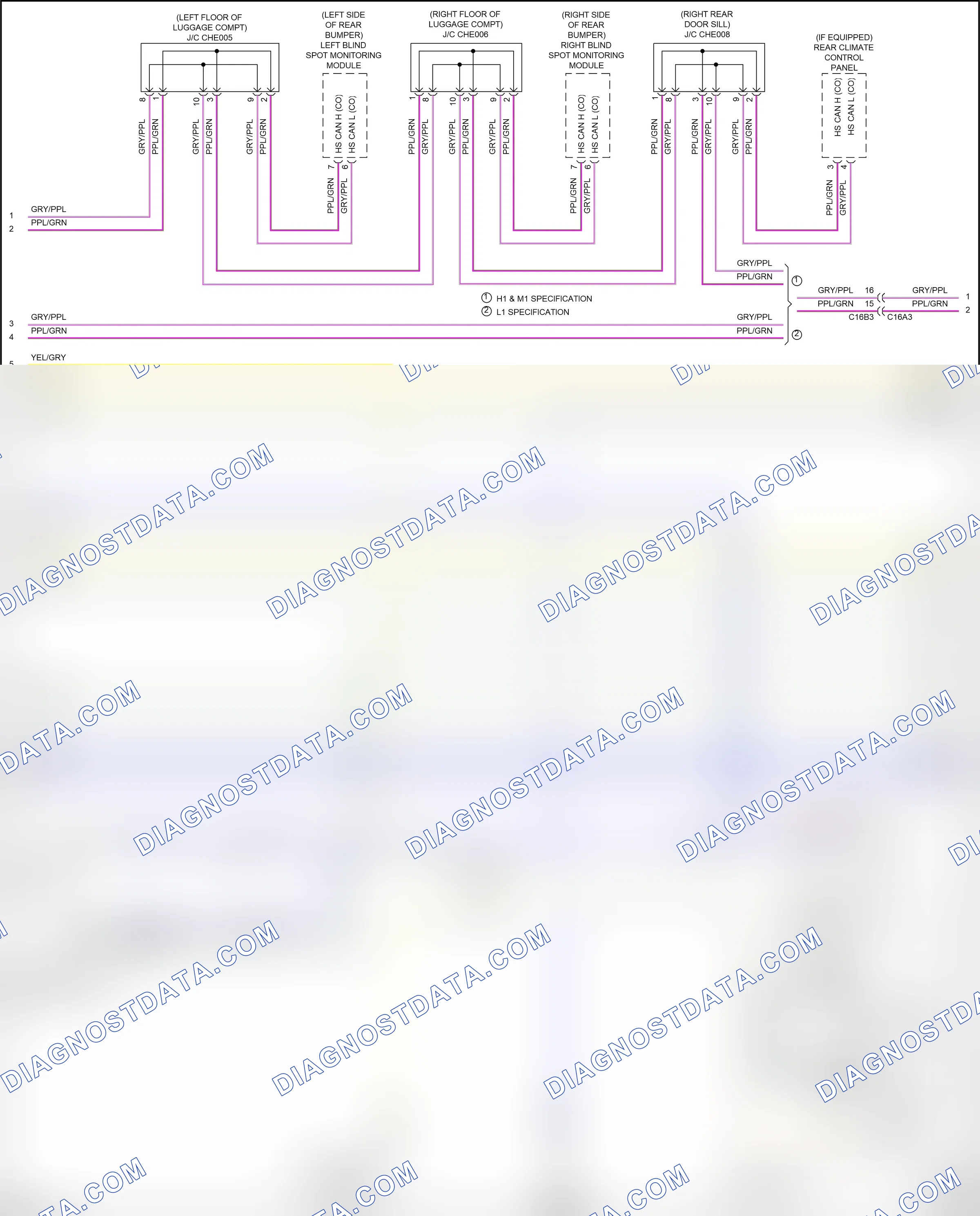 Computer data lines — Computer data lines circuit — Computer data lines circuit (3 of 7). Jaguar F-Pace I (2016-2020)