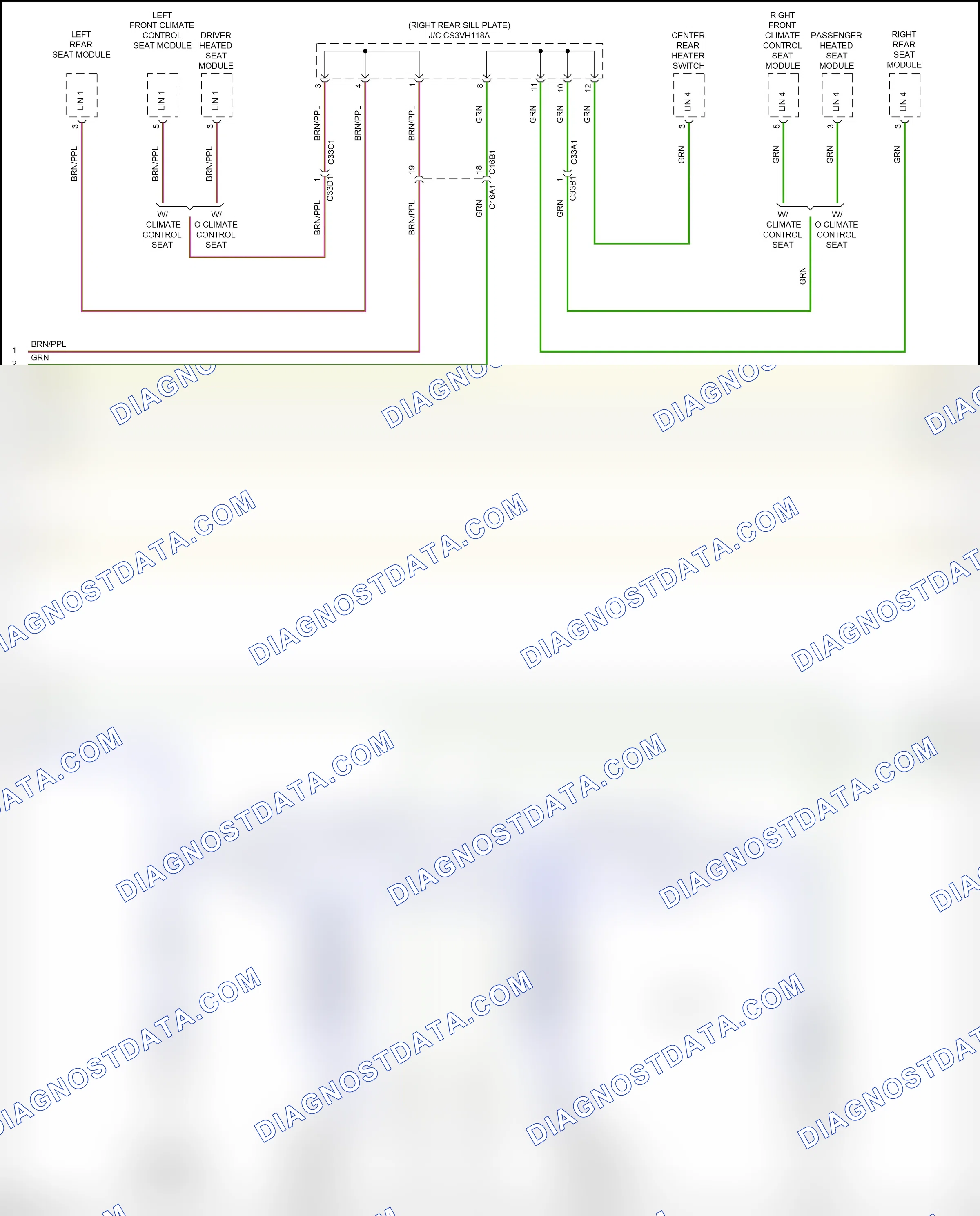 Computer data lines — Computer data lines circuit — Computer data lines circuit (5 of 7). Jaguar F-Pace I (2016-2020)