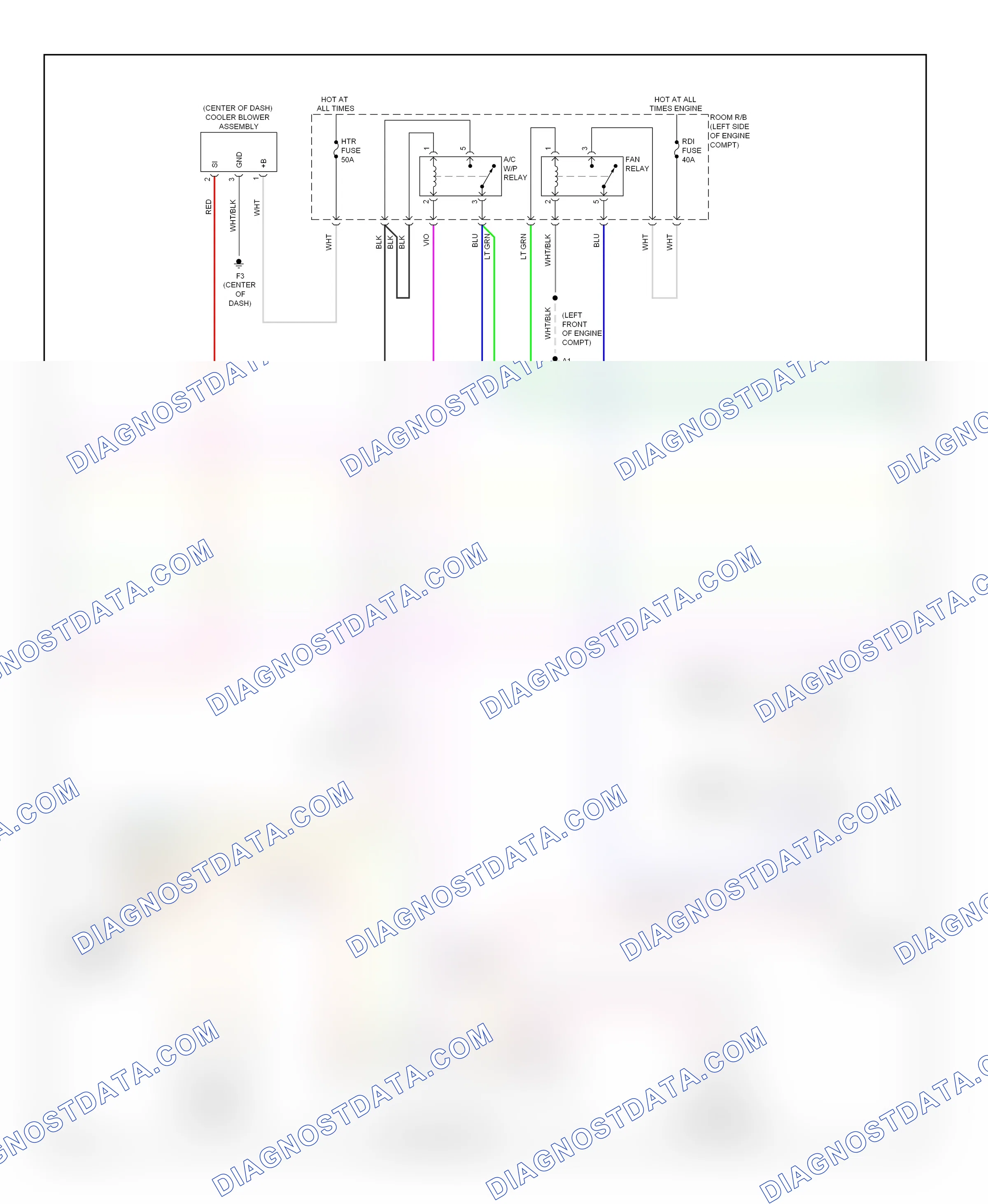 Air conditioning — Automatic a/c circuit — Automatic a/c circuit (2 of 3). Lexus HS I (2009-2012)