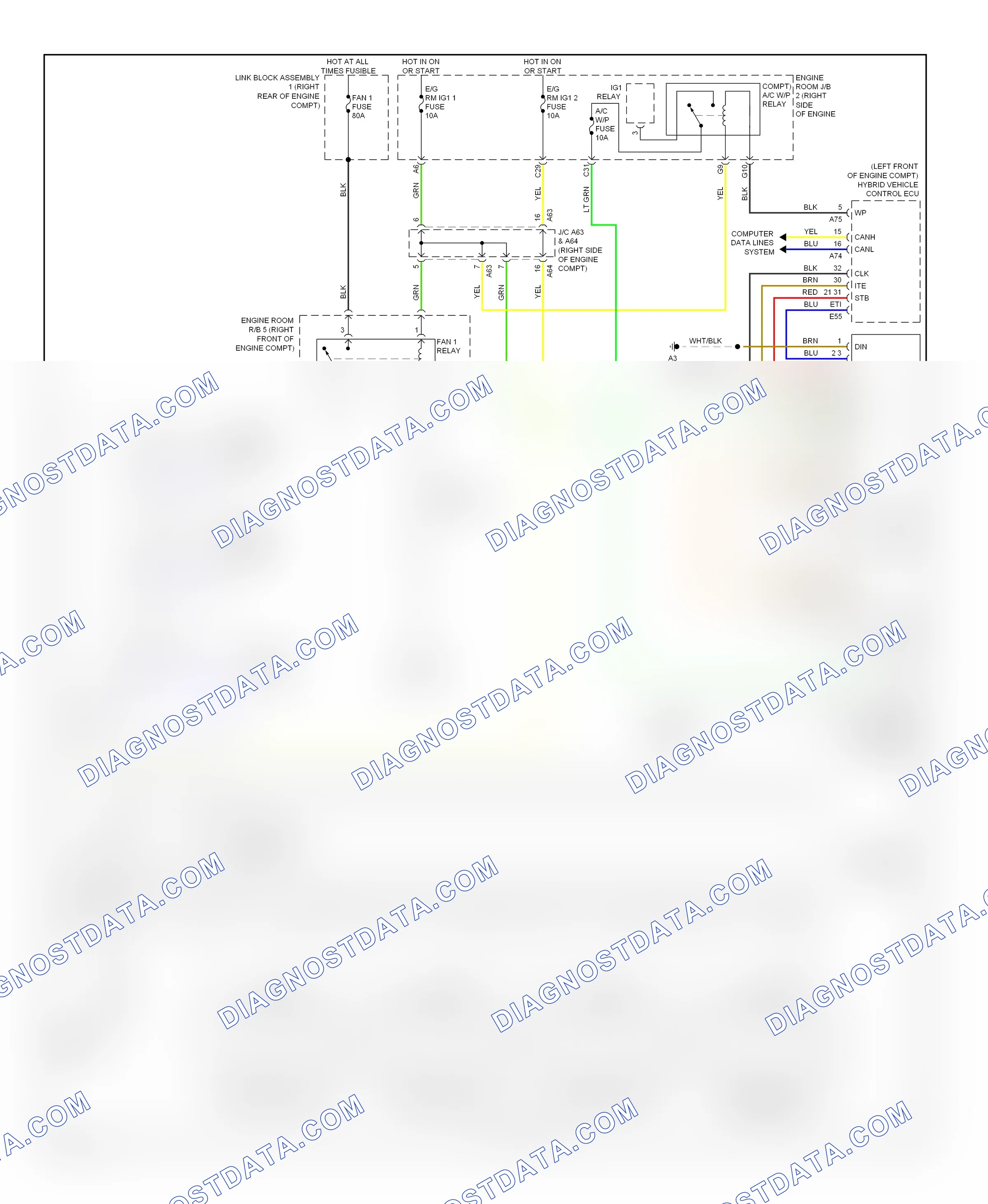 Air conditioning — Automatic a/c circuit — Automatic a/c circuit (4 of 5). Lexus LS IV (2006-2012)