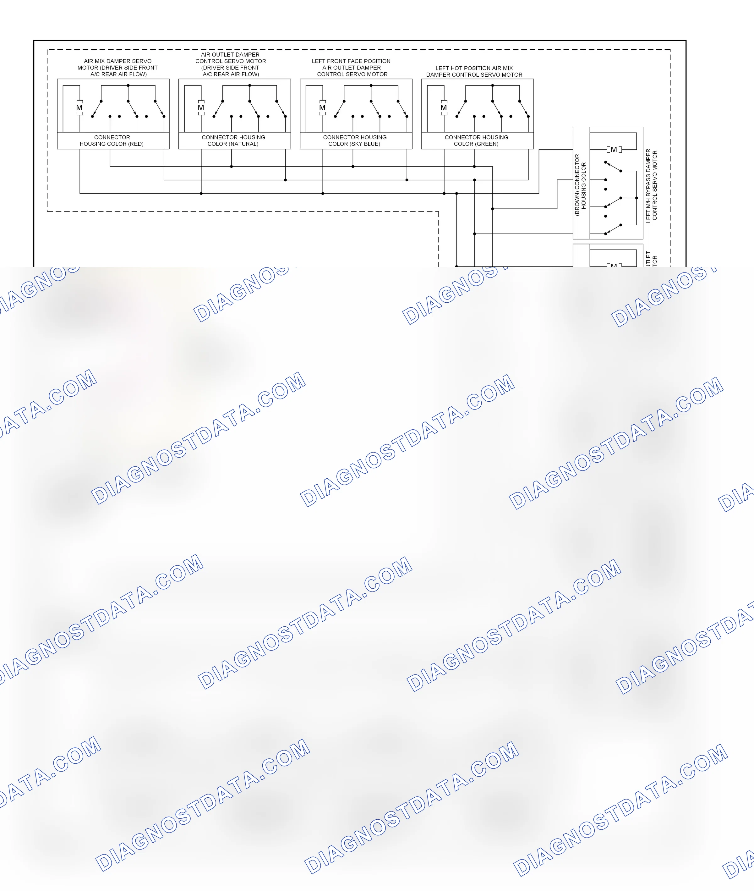 Air conditioning — Automatic a/c circuit — Automatic a/c circuit (5 of 5). Lexus LS IV (2006-2012)
