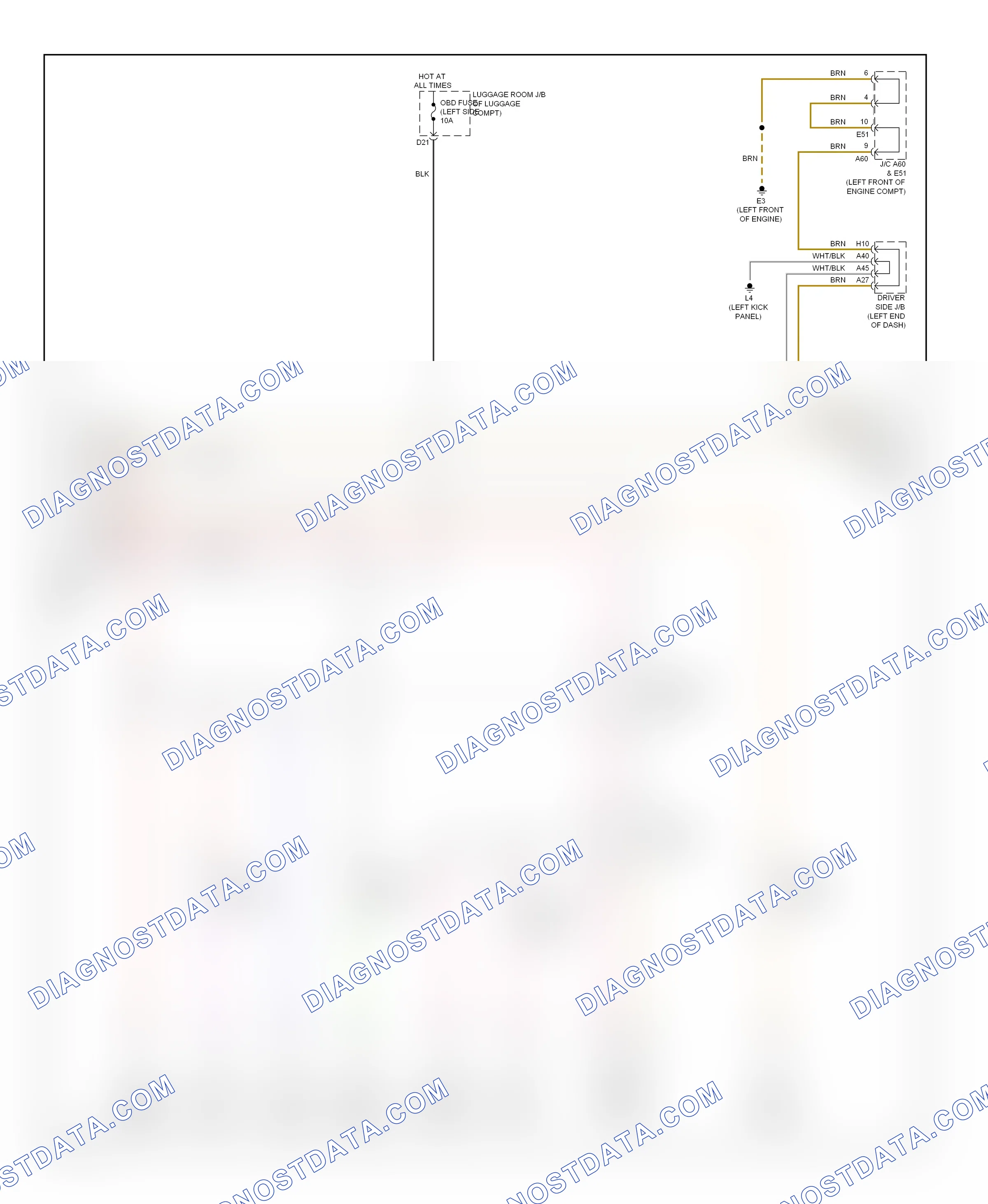 Computer data lines — Data link connector circuit — Data link connector circuit. Lexus LS IV (2006-2012)