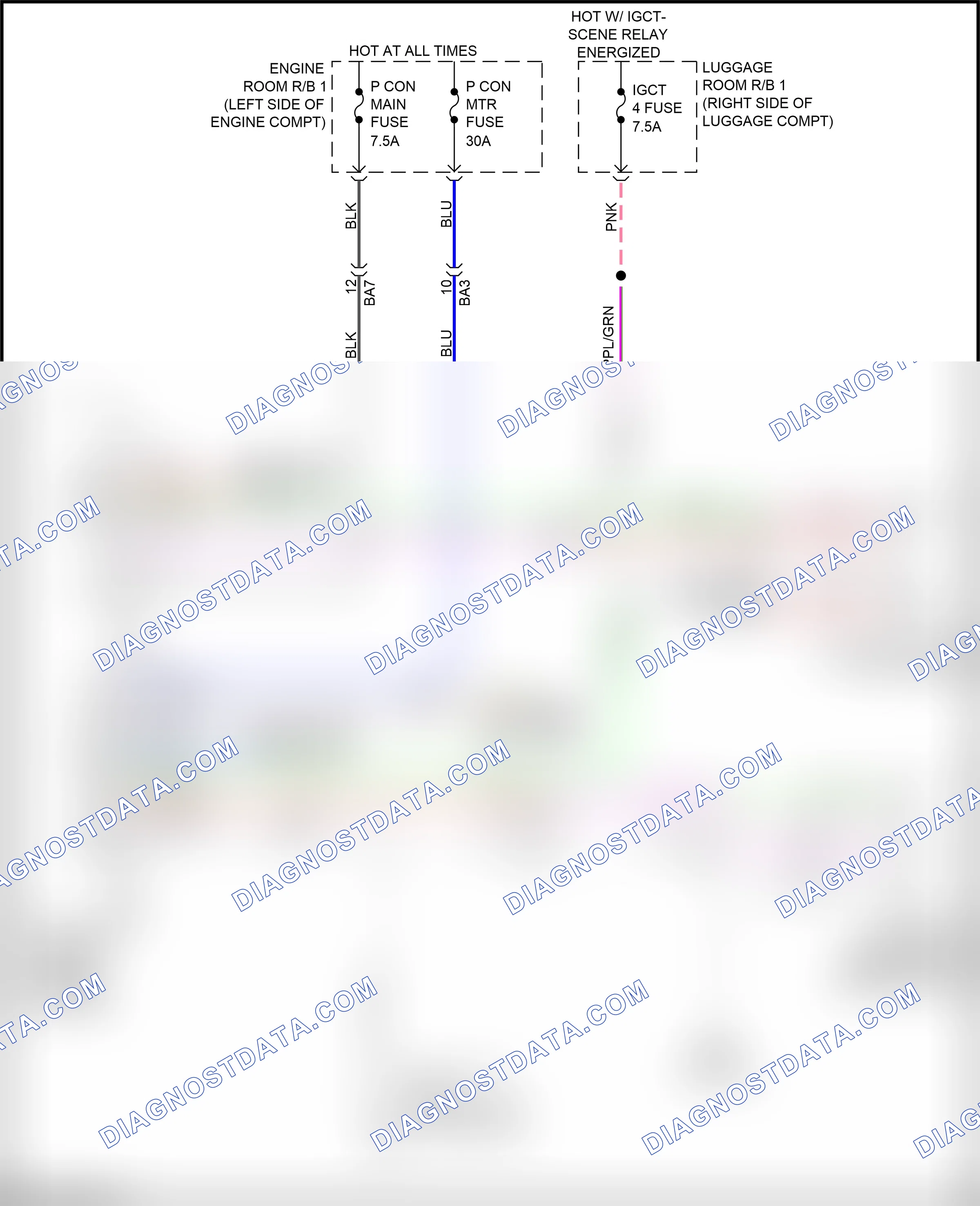 Shift interlock — Shift interlock circuit — Shift interlock circuit. Lexus NX AZ20 (2021-2024)