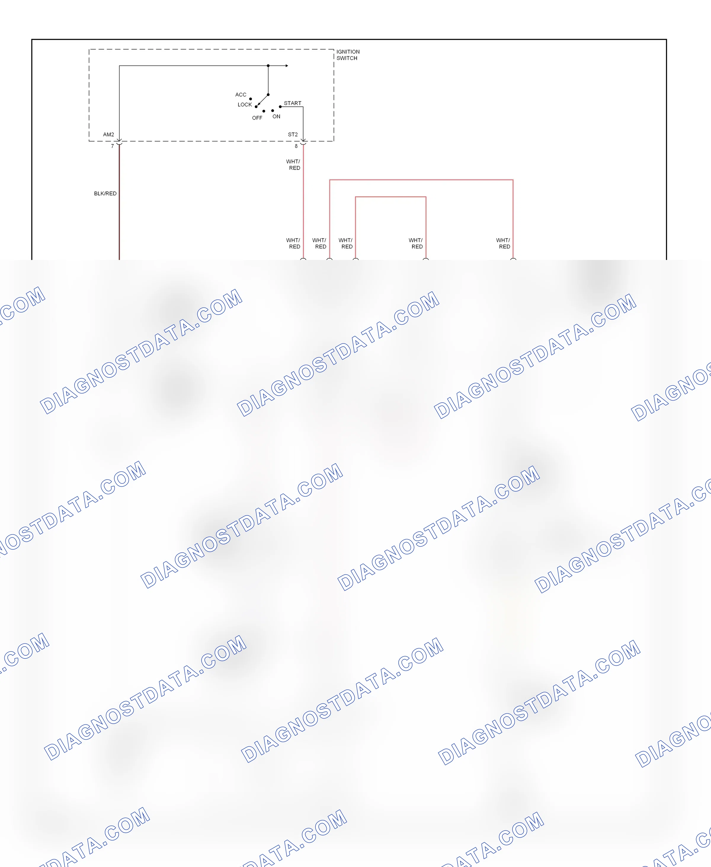 Starting/charging — Starting circuit — Starting circuit. Lexus SC II facelift (2005-2010)