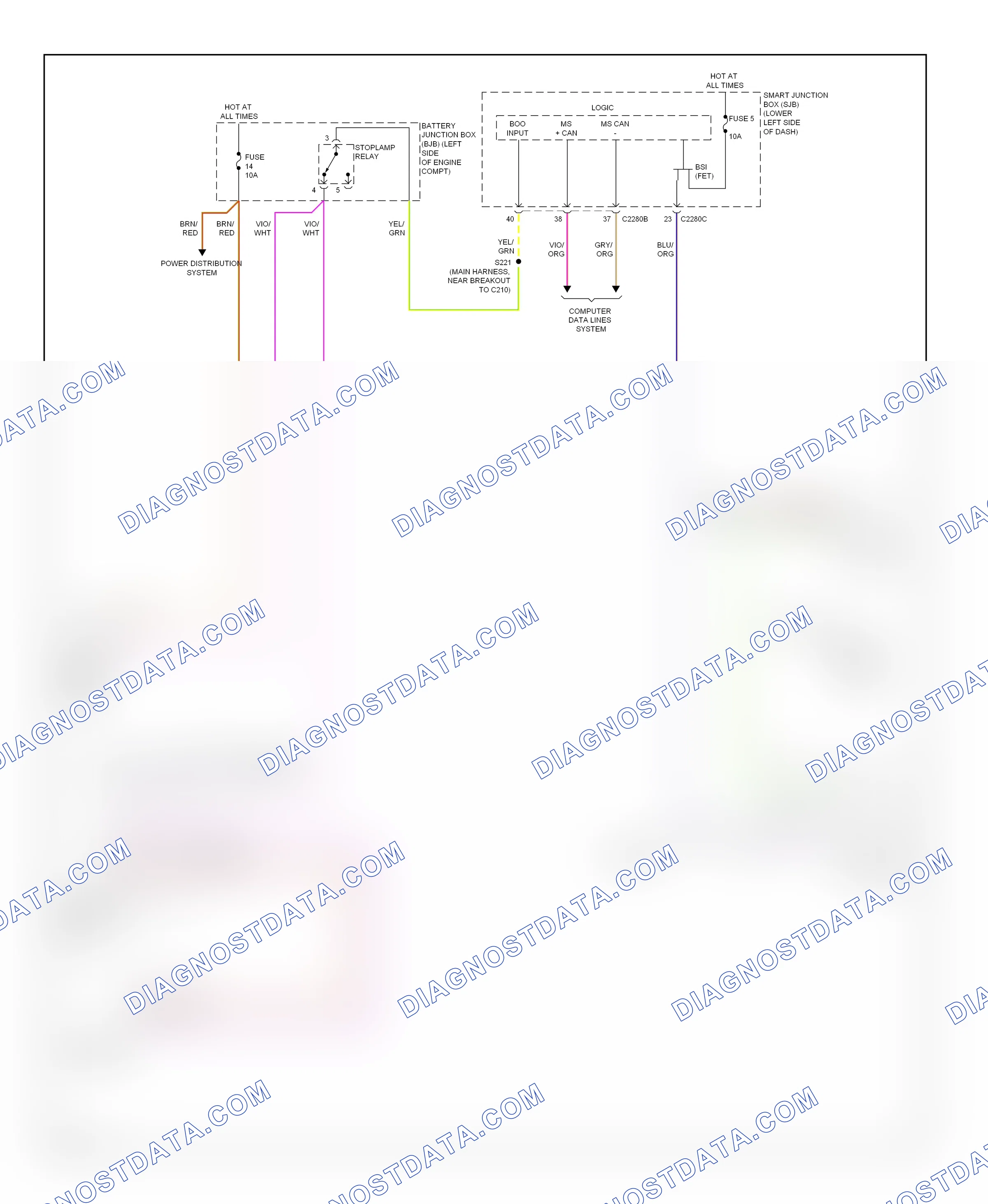 Shift interlock — Shift interlock circuit — Shift interlock circuit. Lincoln MKT I (2009-2012)