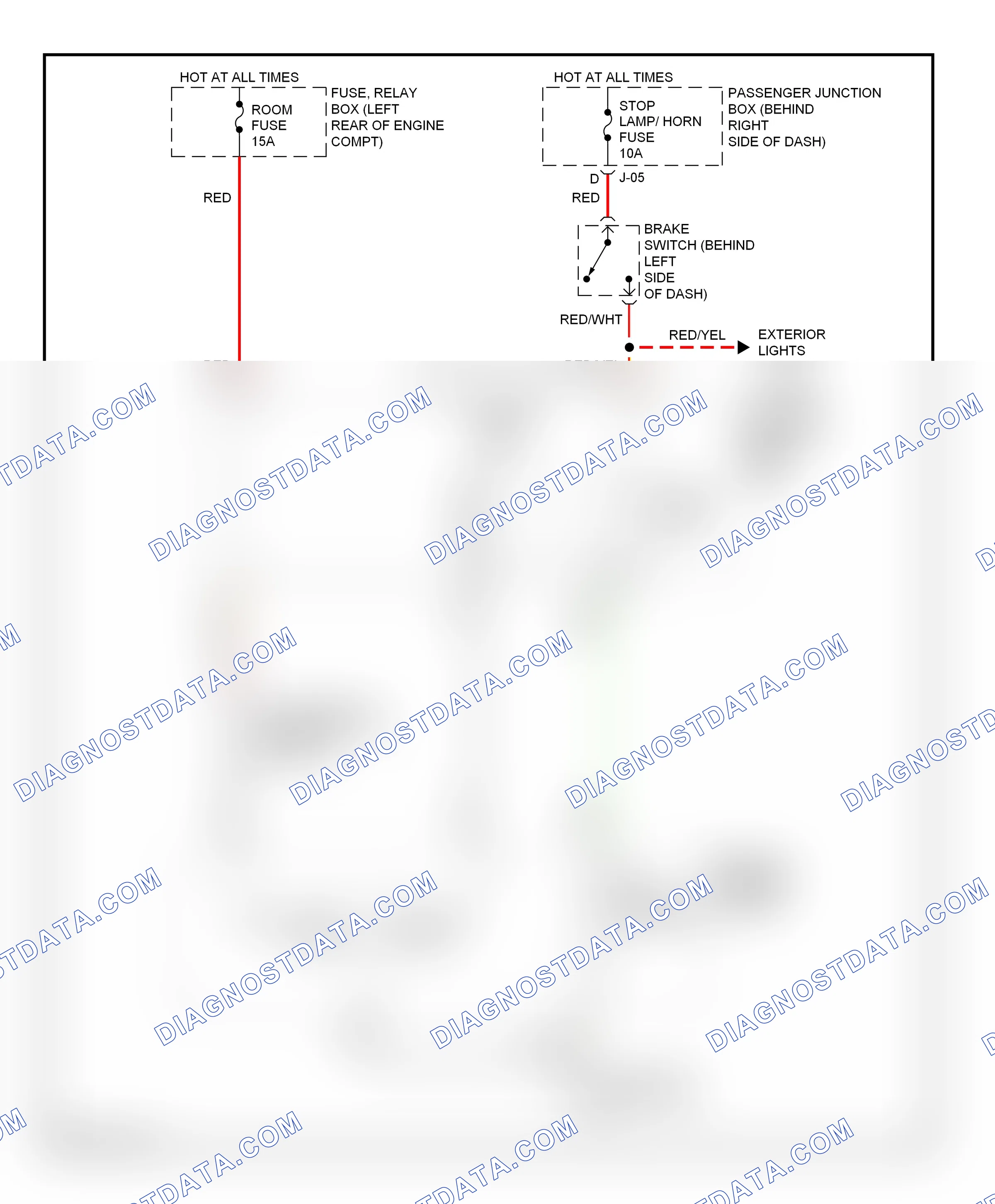 Shift interlock — Shift interlock circuit — Shift interlock circuit. Mazda 3 BK facelift (2006-2009)