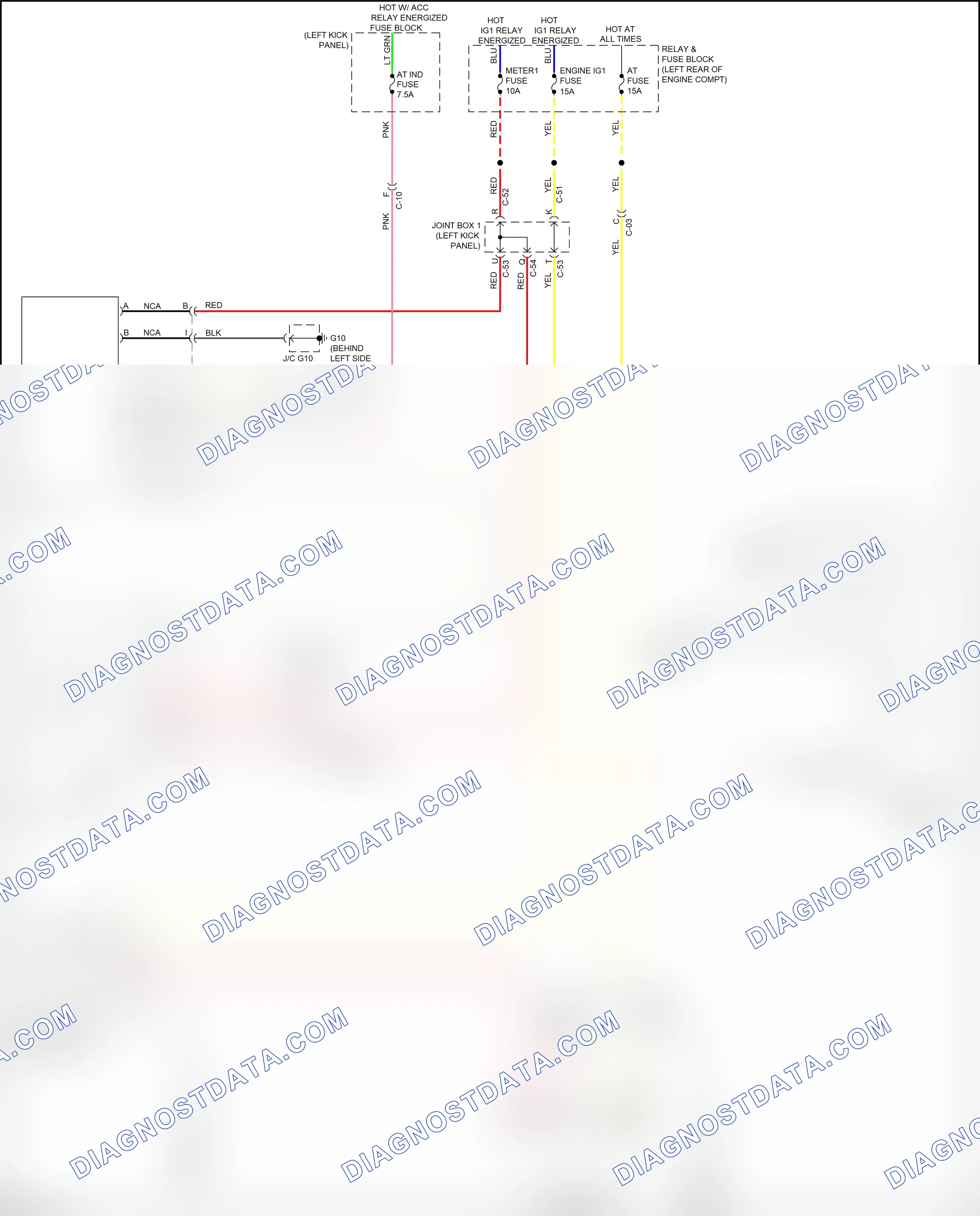 Shift interlock — Shift interlock circuit — Shift interlock circuit. Mazda 3 BM facelift (2016-2019)