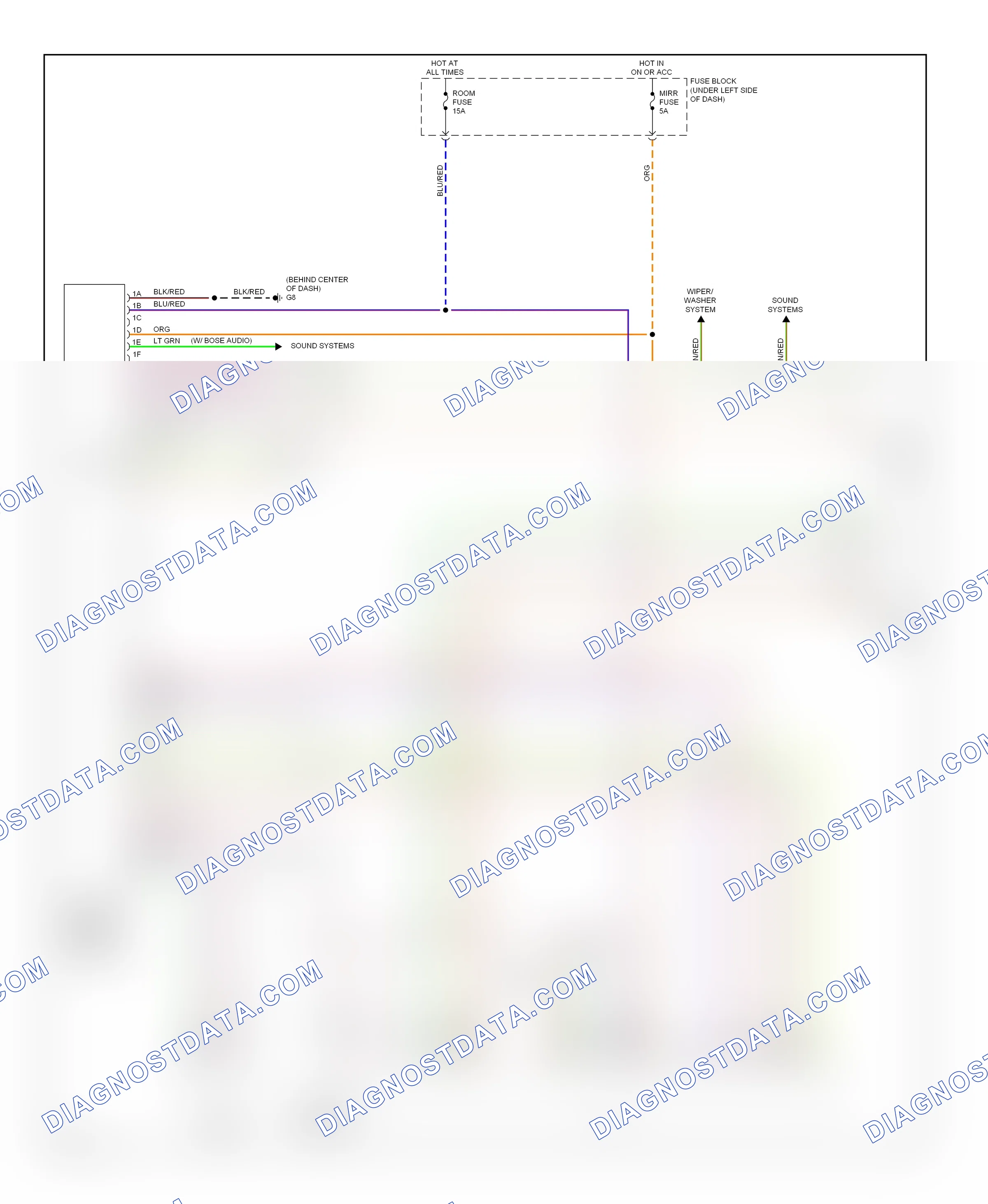 Navigation — Navigation circuit — Navigation circuit. Mazda 6 GH (2007-2009)