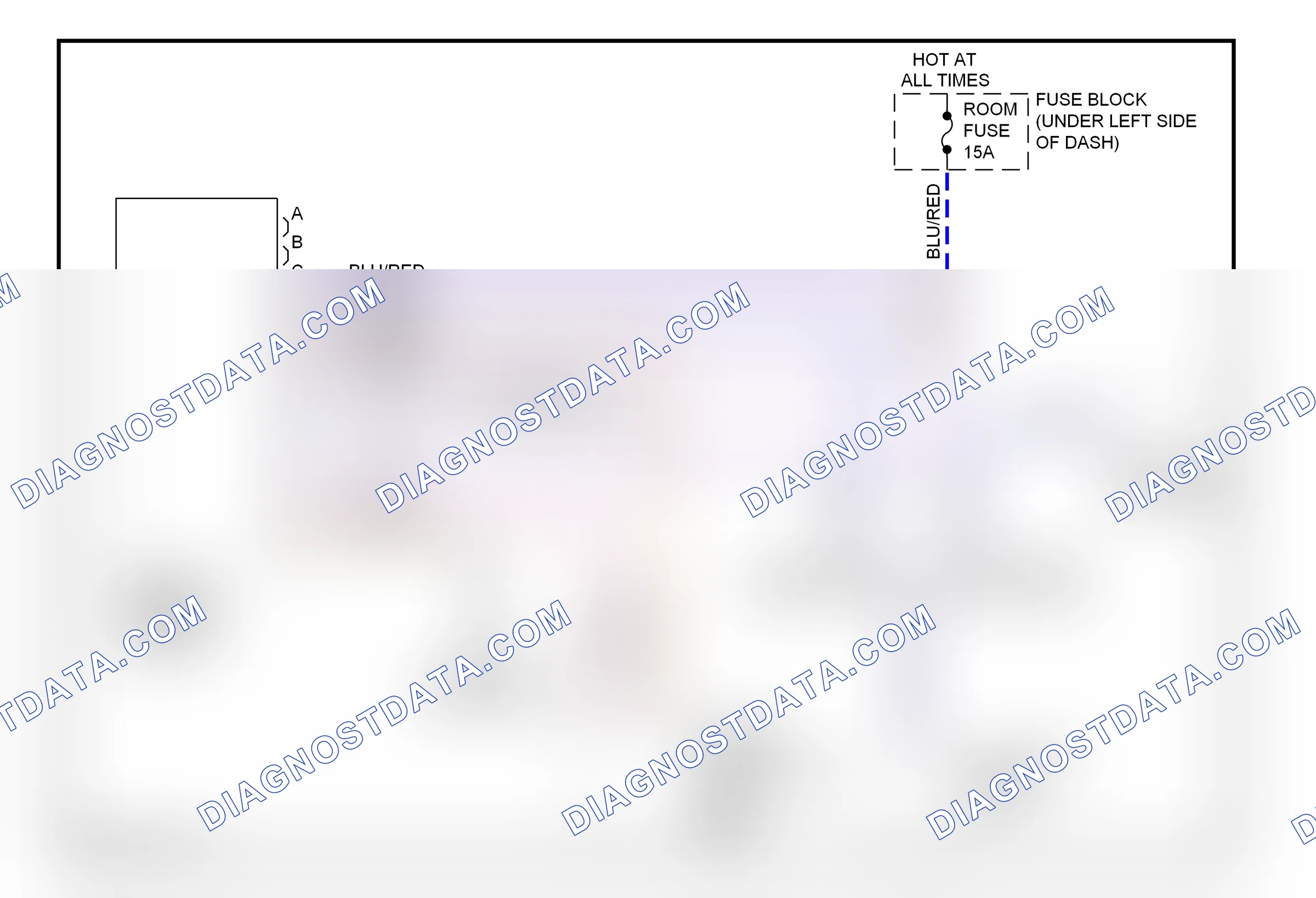 Shift interlock — Shift interlock circuit — Shift interlock circuit. Mazda 6 GH (2007-2009)