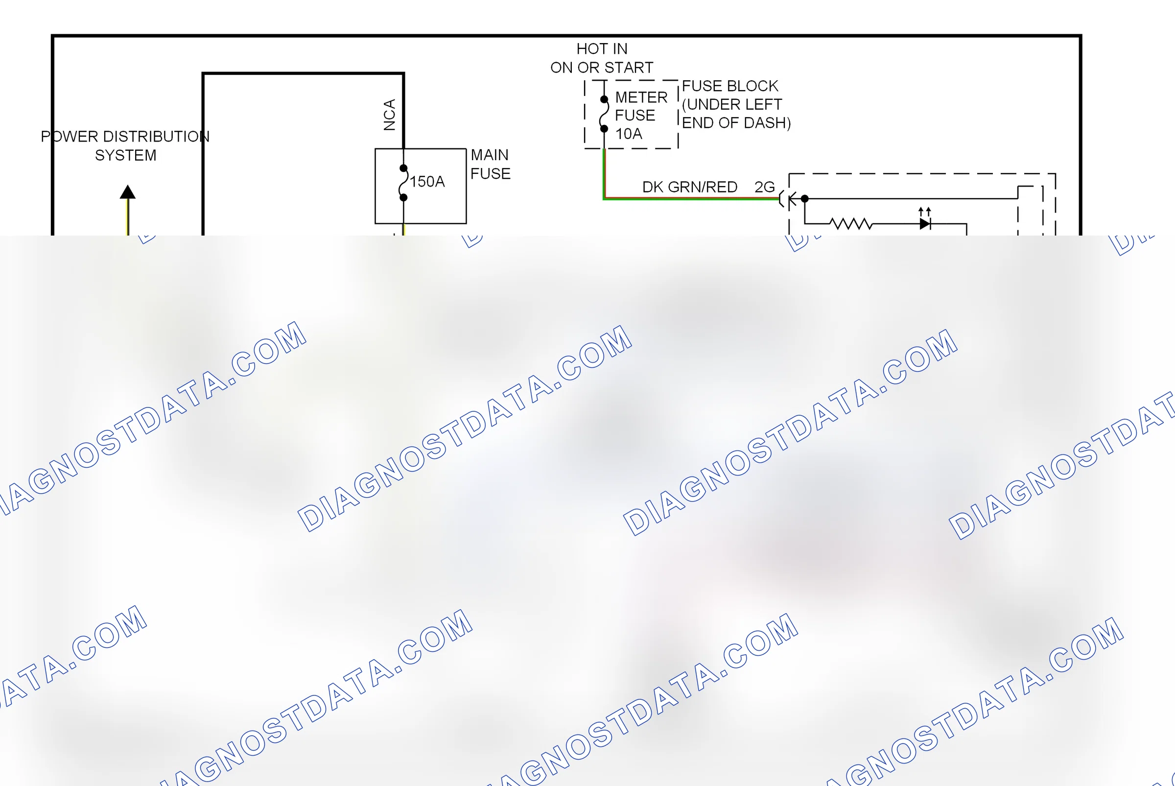 Starting/charging — Charging circuit — Charging circuit. Mazda CX-7 I facelift (2009-2012)