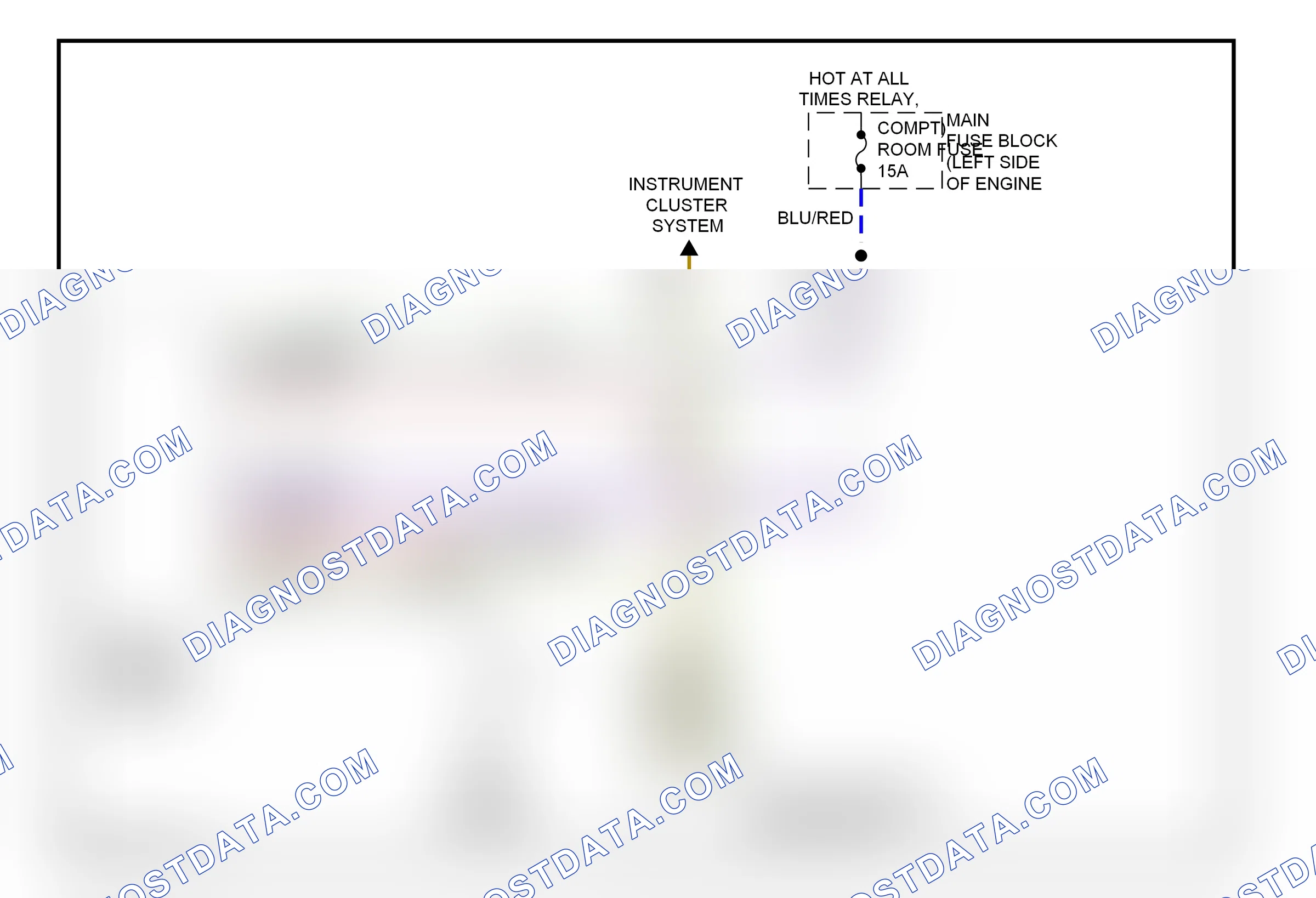 Shift interlock — Shift interlock circuit — Shift interlock circuit. Mazda MX-5 NC facelift (2008-2015)