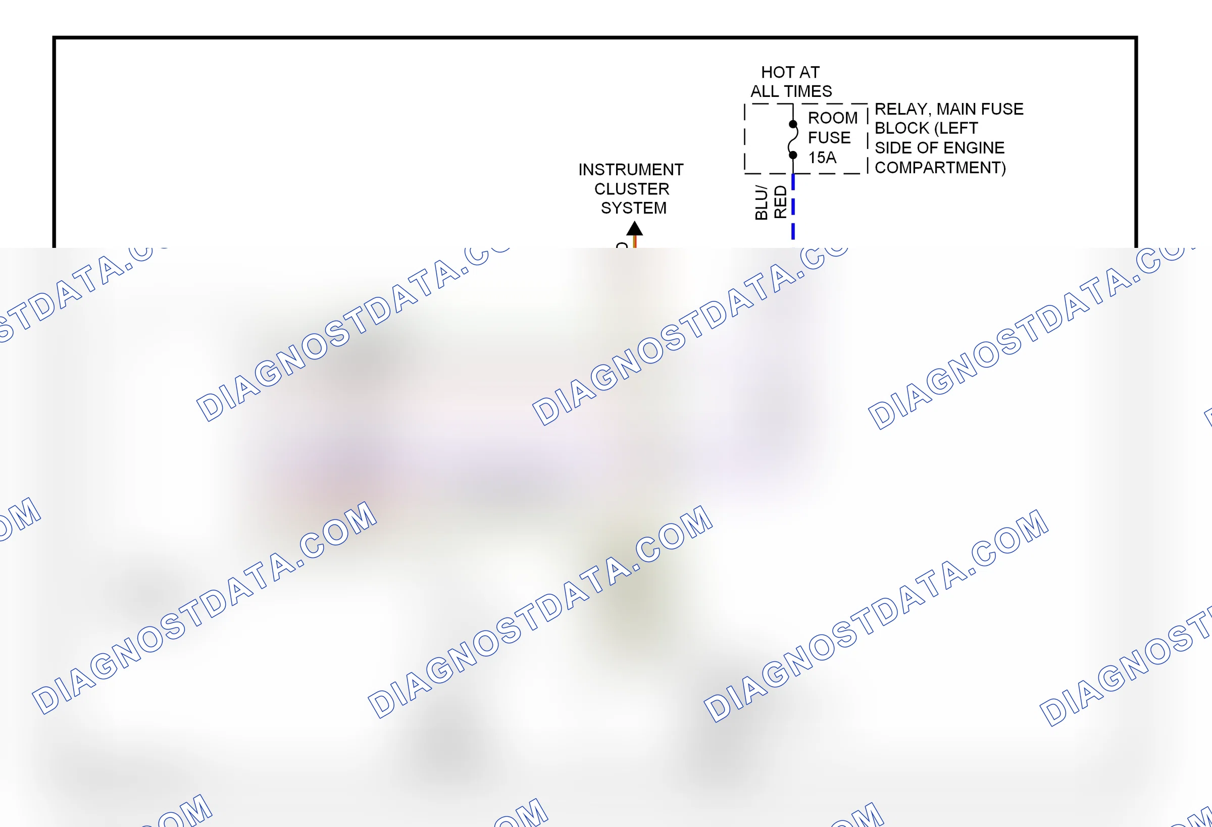 Shift interlock — Shift interlock circuit — Shift interlock circuit. Mazda MX-5 NC (2005-2008)