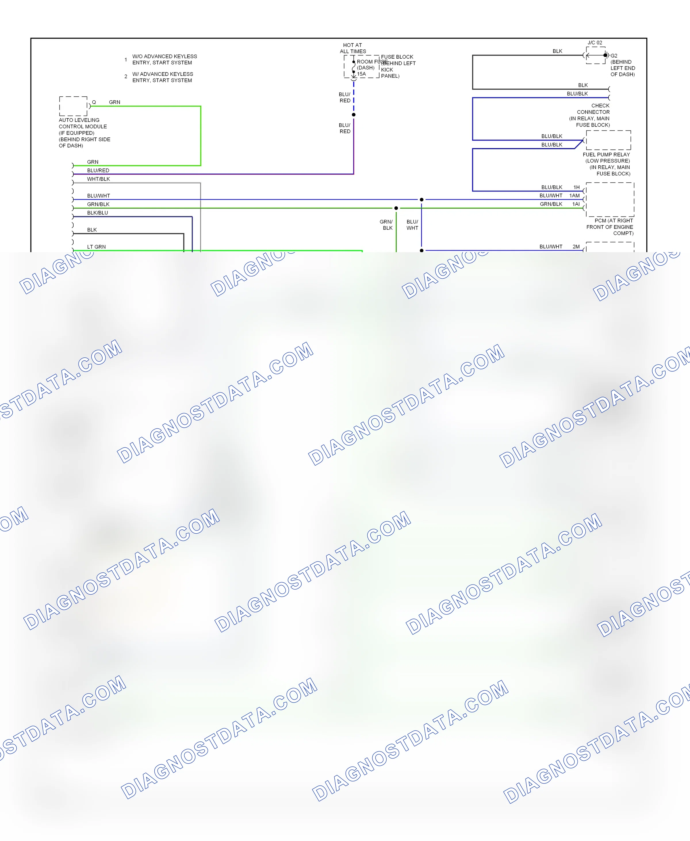 Computer data lines — Computer data lines circuit — Computer data lines circuit. Mazda RX-8 I facelift (2008-2012)
