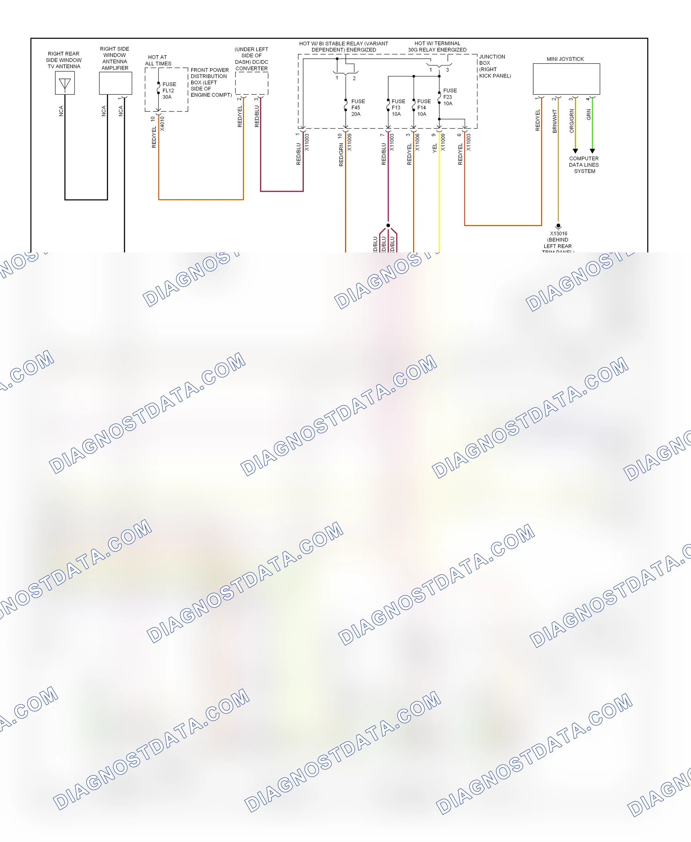 Navigation — Navigation circuit, without amplifier — Navigation circuit, without amplifier (2 of 2). MINI Cooper I (2000-2015)
