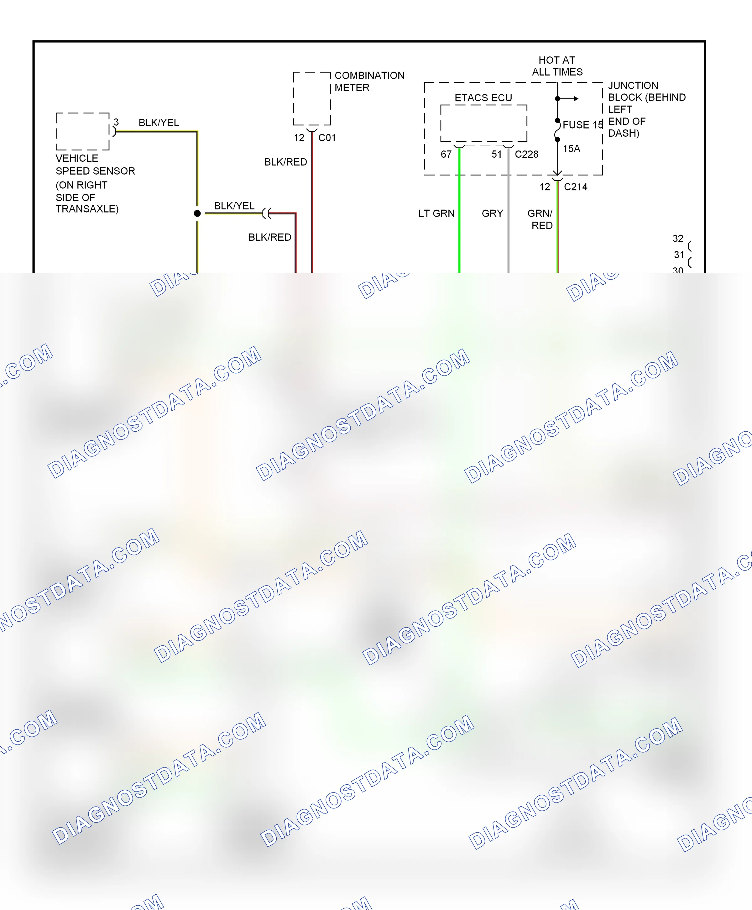 Computer data lines — Computer data lines circuit, evolution — Computer data lines circuit, evolution. Mitsubishi Lancer IX (2000-2007)
