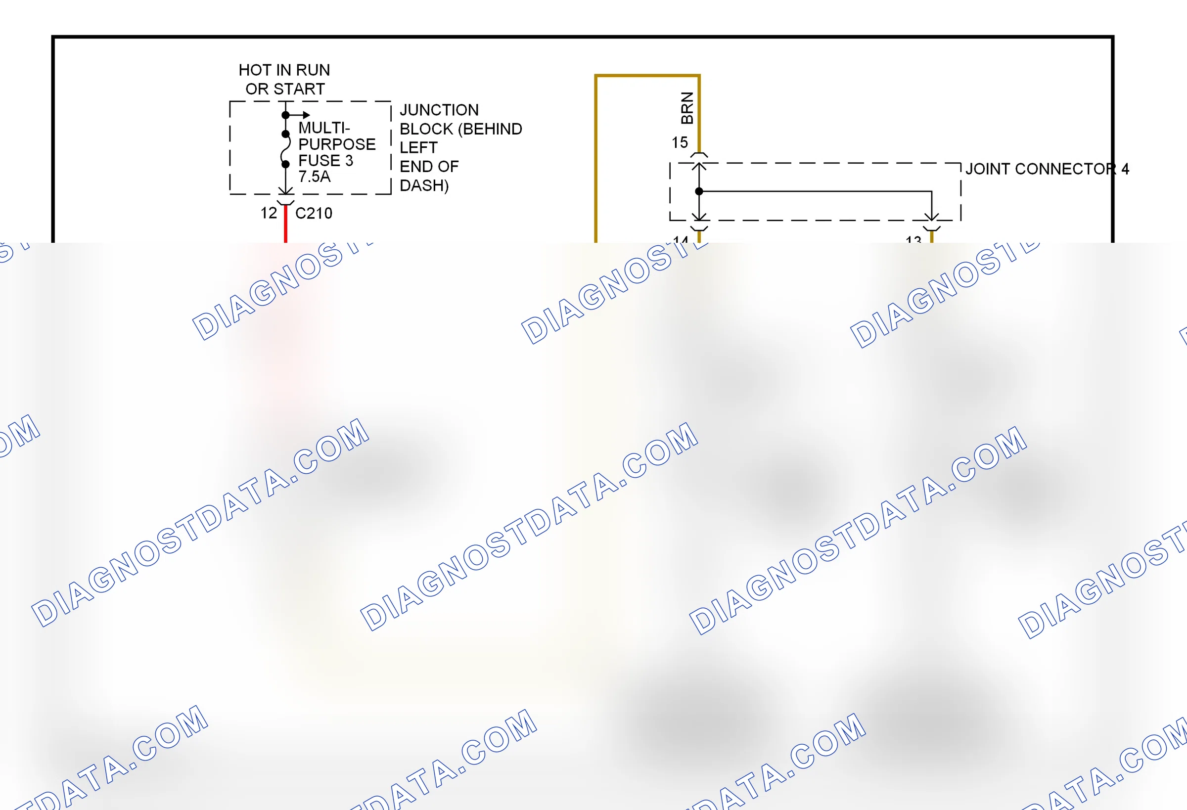 Exterior lights — Back-up lamps circuit, evolution — Back-up lamps circuit, evolution. Mitsubishi Lancer IX (2000-2007)