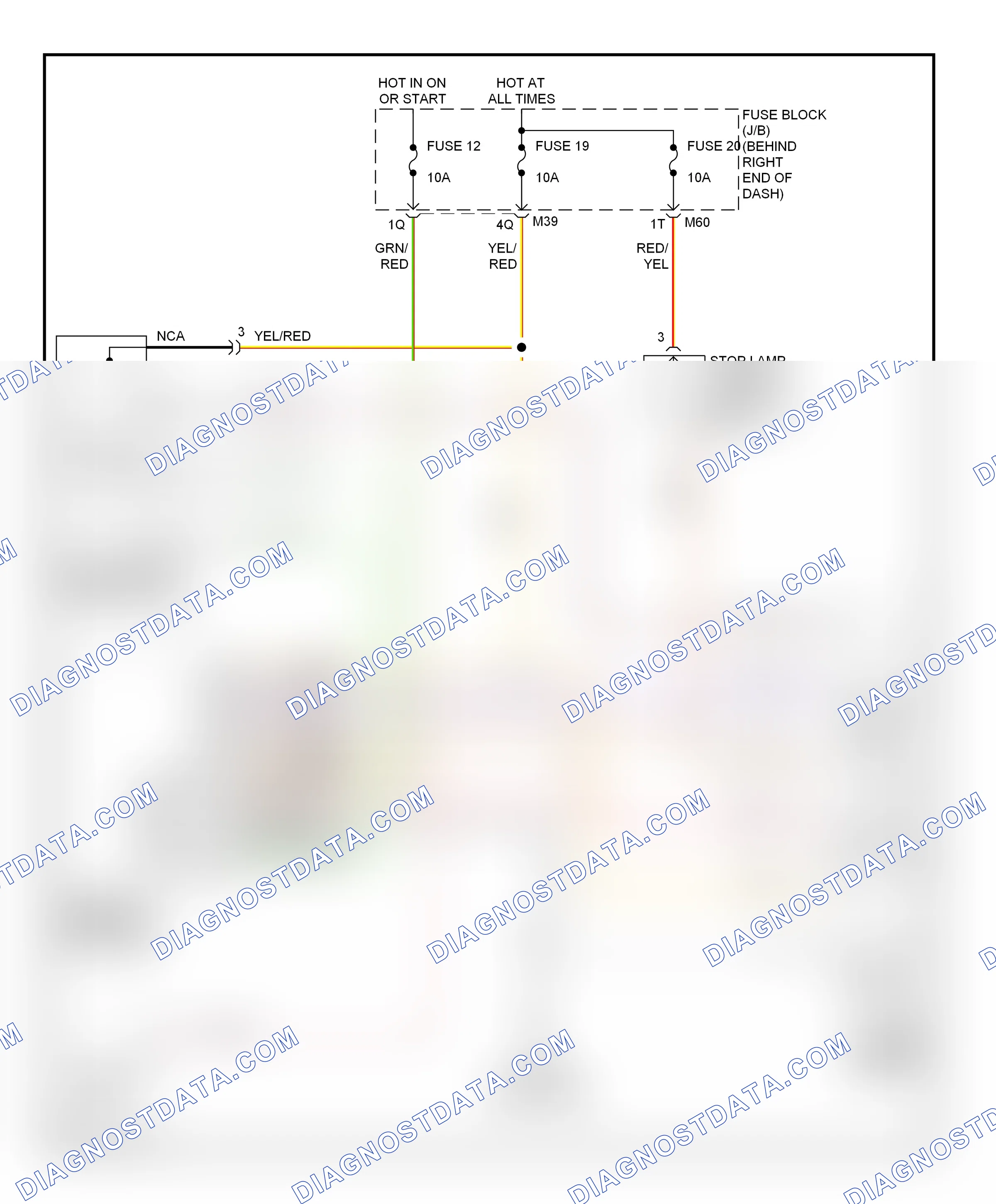 Shift interlock — Shift interlock circuit — Shift interlock circuit. Nissan Armada I (2003-2007)