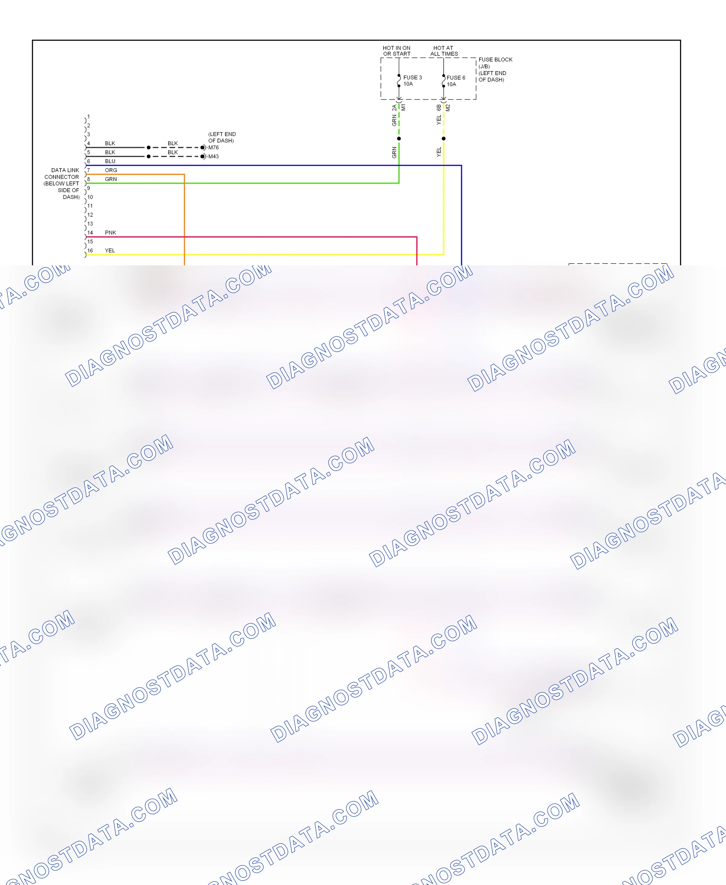 Computer data lines — Computer data lines circuit — Computer data lines circuit. Nissan Murano Z51 facelift (2010-2012)