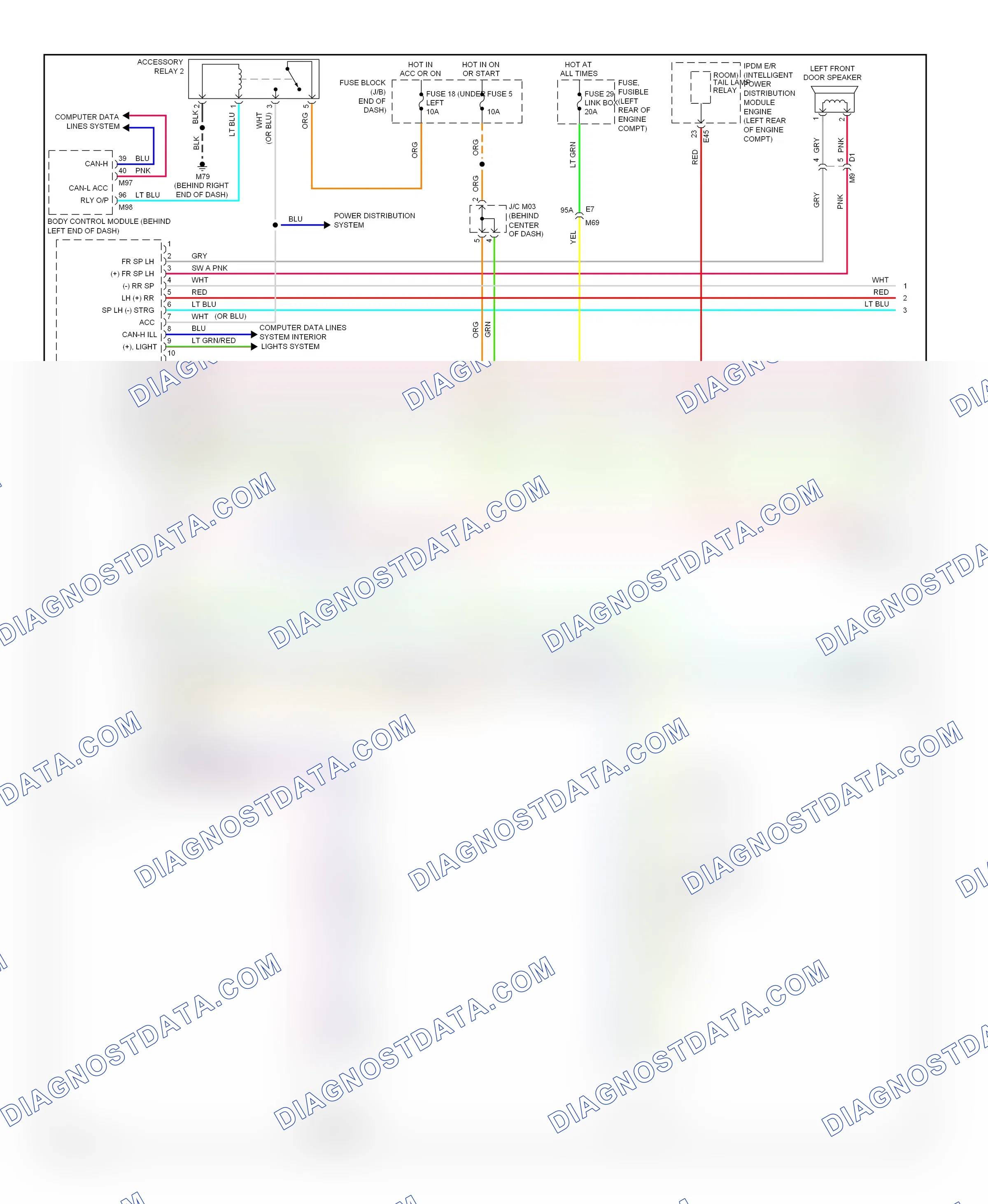 Navigation — Navigation circuit — Navigation circuit (1 of 3). Nissan Note E12 (2012-2016)