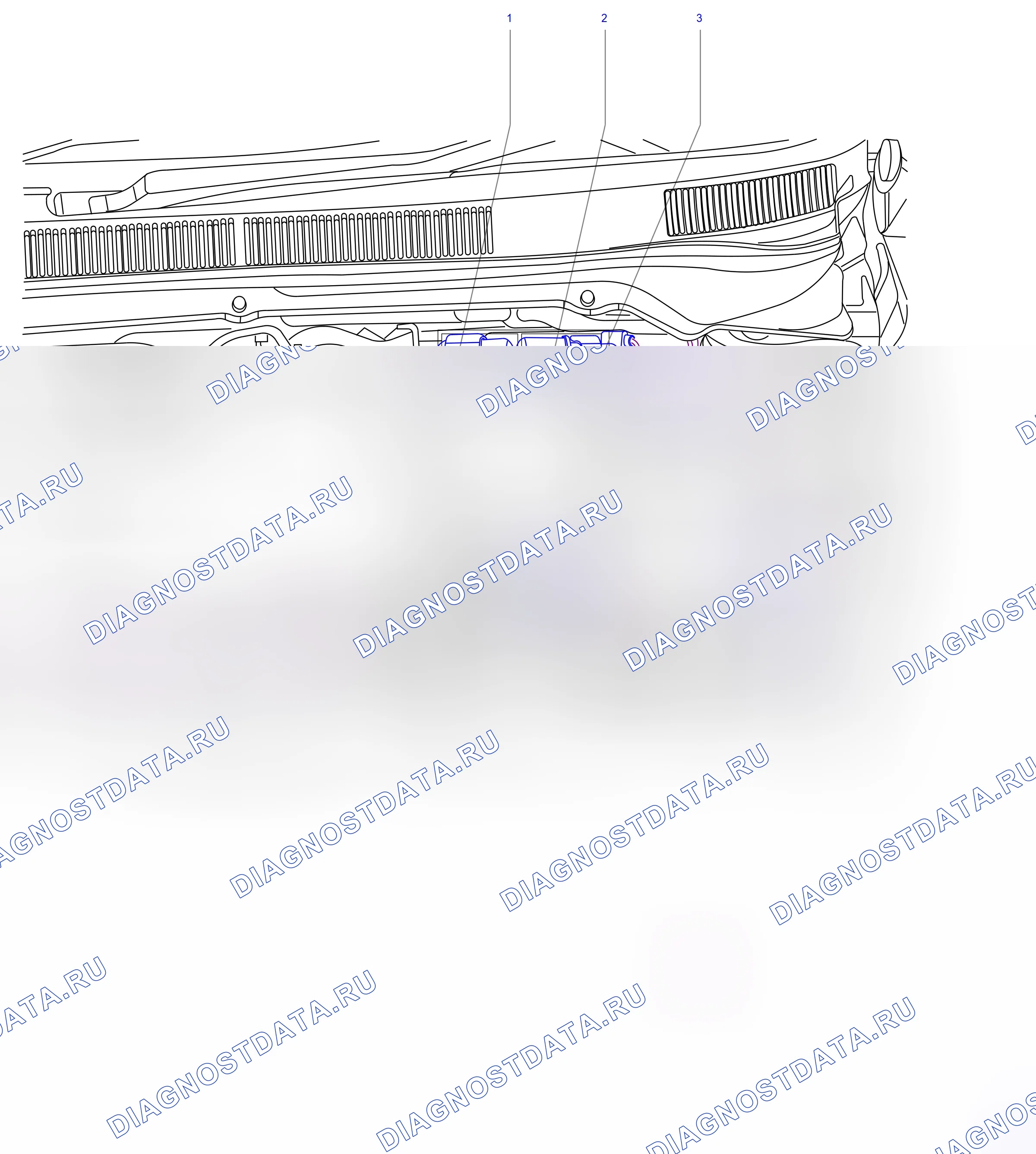 Component locations — Component locations: Engine compartment - Front, left  Engine D13A  Right-hand drive (P15456) — Component locations: Engine compartment - Front, left  Engine D13A  Right-hand drive (P15456). Opel Agila B (2008-2011)