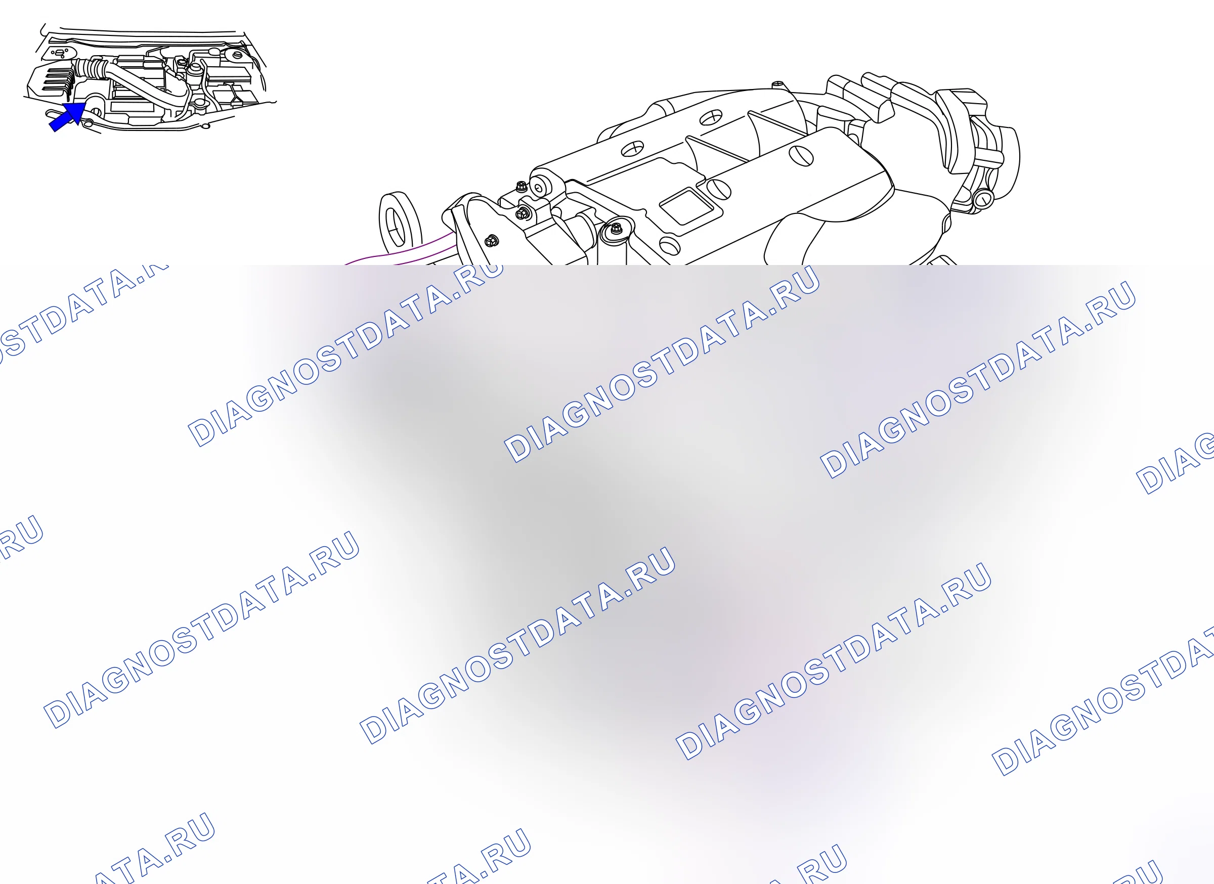 Ground points — Ground points: Engine  Engine Z32SE   - 2 (P11793) — Ground points: Engine  Engine Z32SE   - 2 (P11793). Opel Antara I (2007-2011)