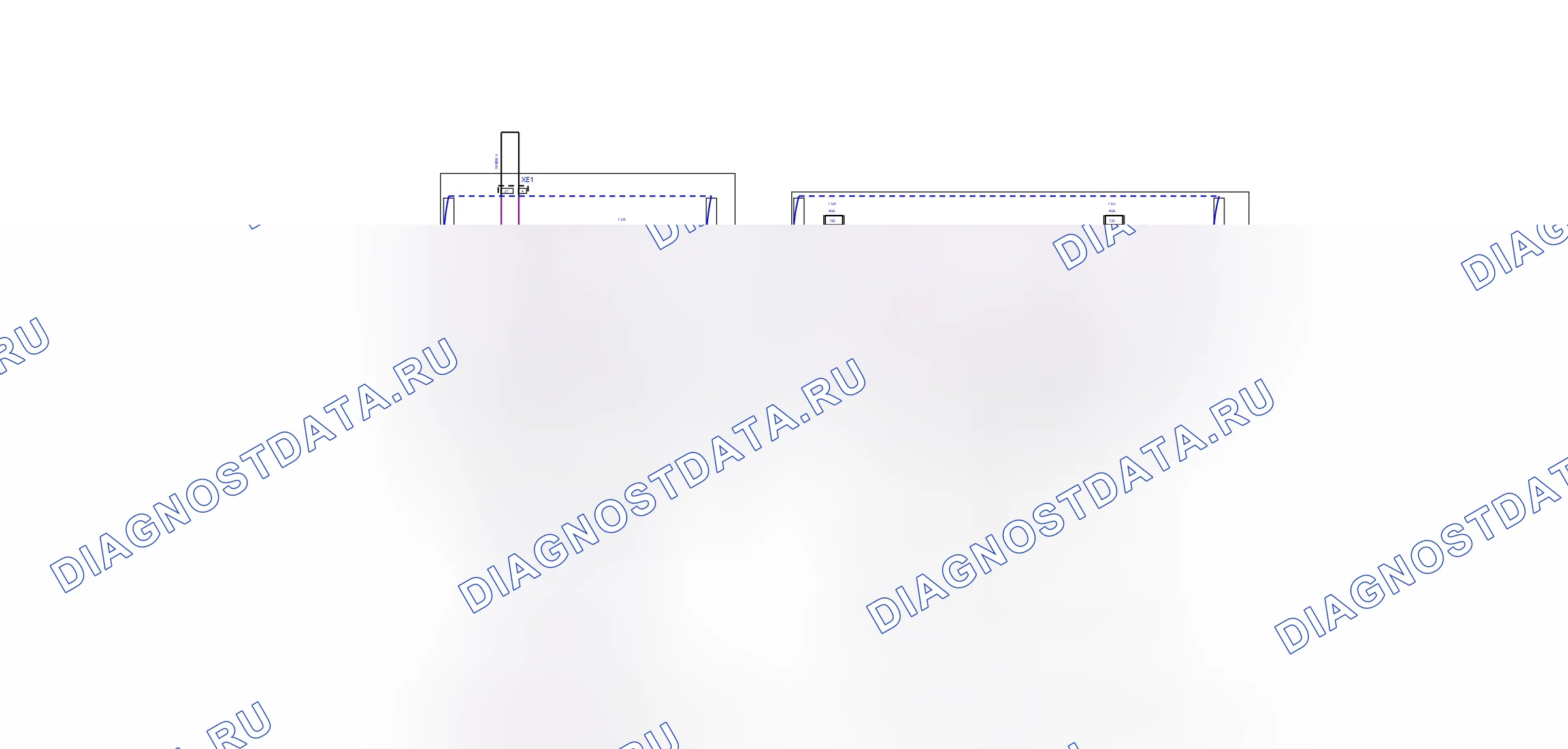 Engine System — Engine Cooling — wiring diagram (petrol engines, 2006) — Engine Cooling — wiring diagram (petrol engines, 2006). Opel Astra H (2004-2011)