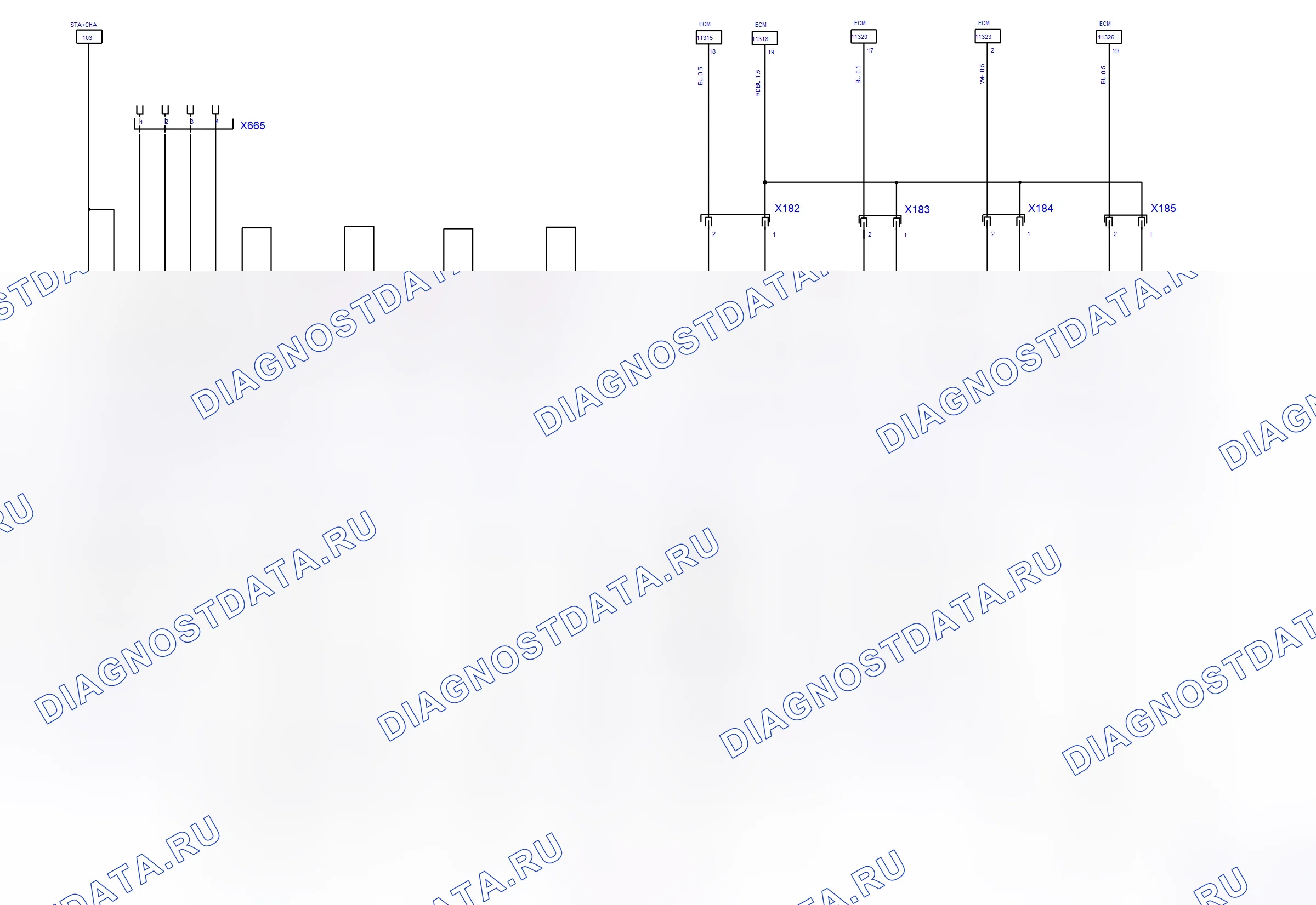 Engine System — Simtec — wiring diagram (2010) — Simtec — wiring diagram (2010), Diagram 1 of 2. Opel Astra H (2004-2011)
