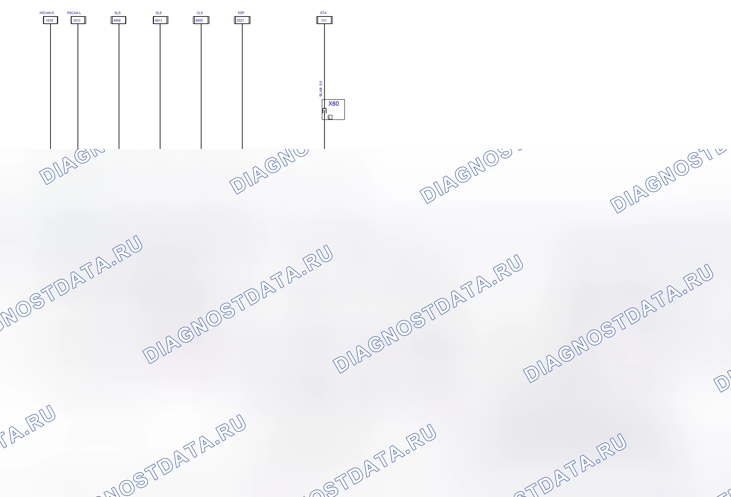Engine System — Multec — wiring diagram (Z 16 XEP, 2005) — Multec — wiring diagram (Z 16 XEP, 2005), Diagram 2 of 2. Opel Astra H (2004-2011)