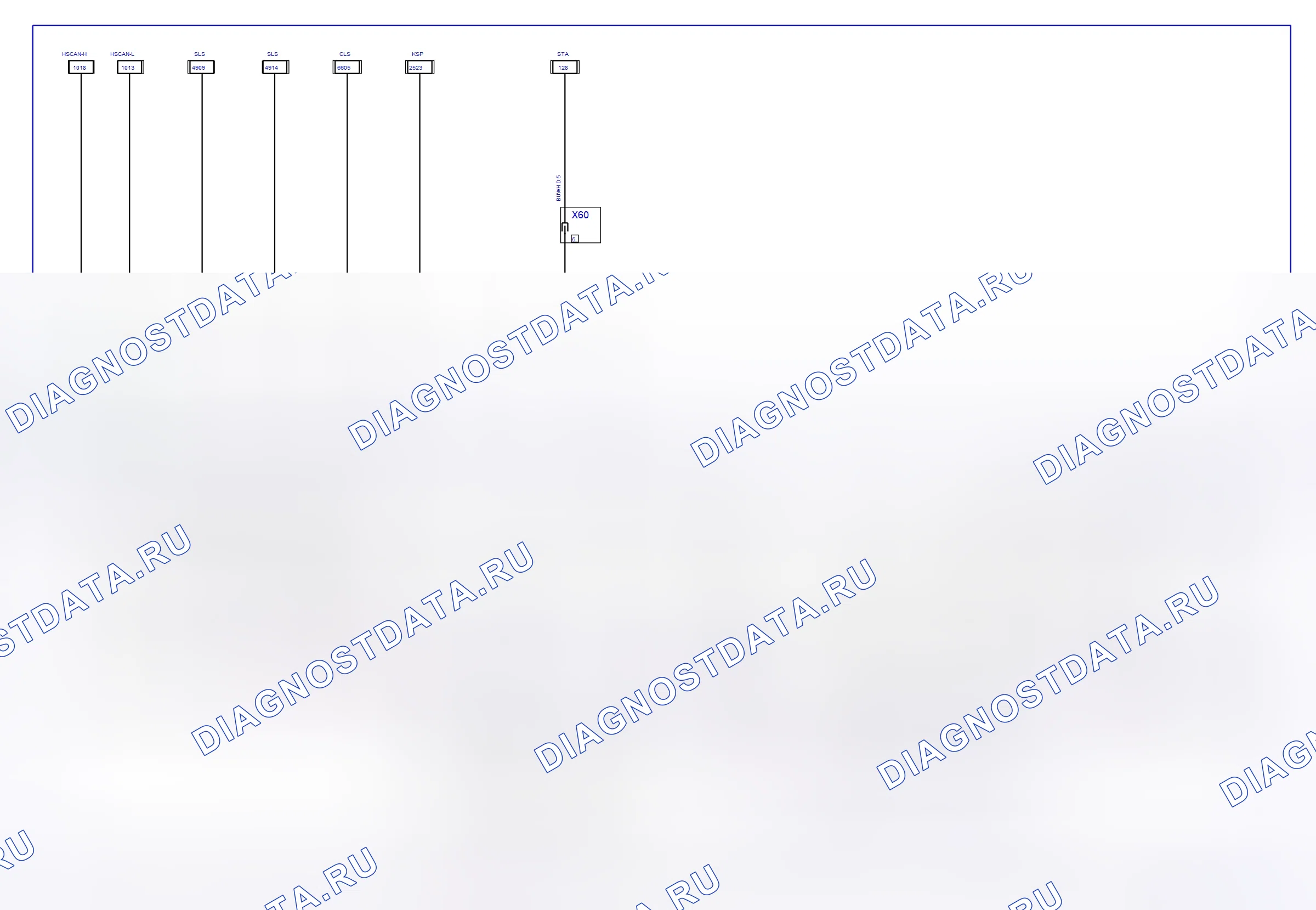 Engine System — Multec — wiring diagram (Z 16 XEP, 2004) — Multec — wiring diagram (Z 16 XEP, 2004), Diagram 2 of 2. Opel Astra H (2004-2011)