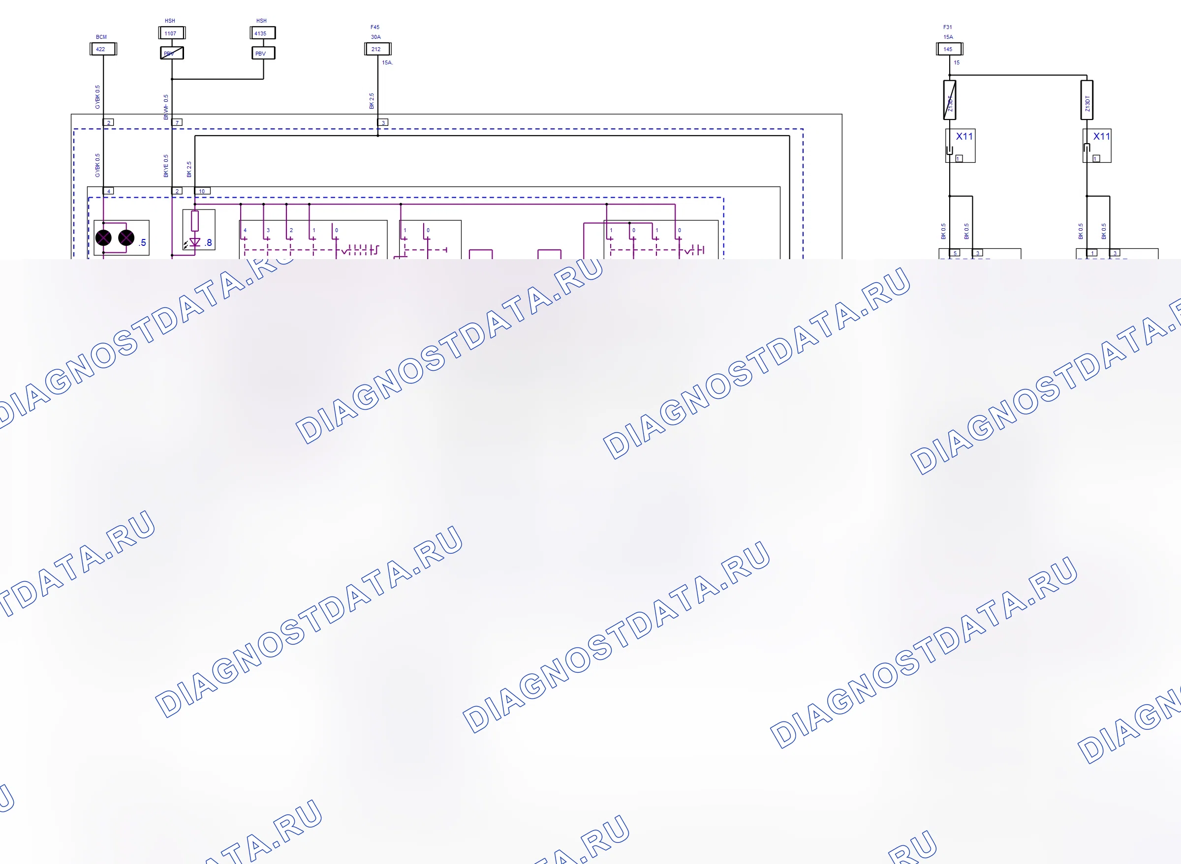 Body System — Air Conditioning System — wiring diagram (2004) — Air Conditioning System — wiring diagram (2004), Diagram 1 of 2. Opel Combo C (2002-2011)