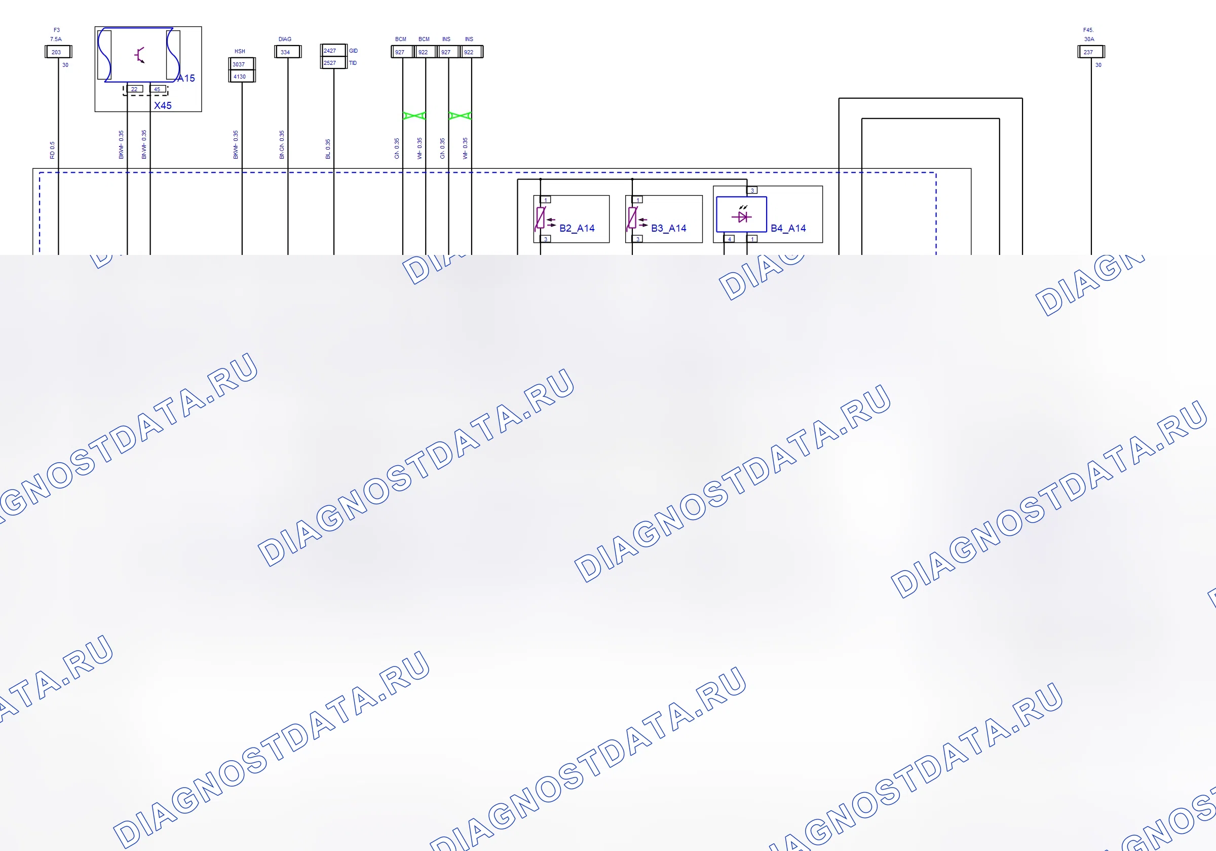 Body System — Air Conditioning System — wiring diagram (2009-2011) — Air Conditioning System — wiring diagram (2009-2011), Diagram 2 of 2. Opel Combo C (2002-2011)