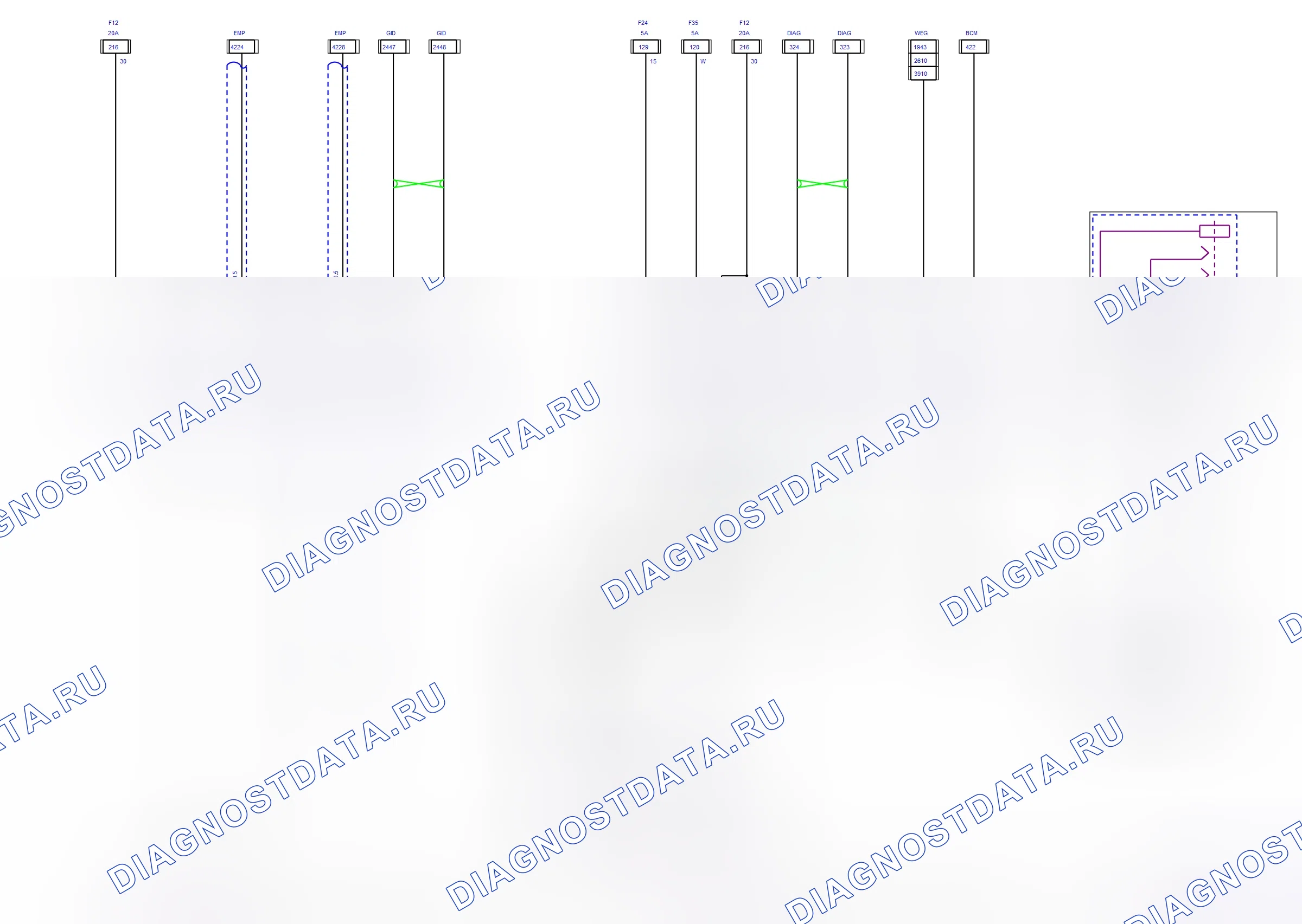 Body System — Audio System — wiring diagram (2008) — Audio System — wiring diagram (2008), Diagram 2 of 6. Opel Combo C (2002-2011)