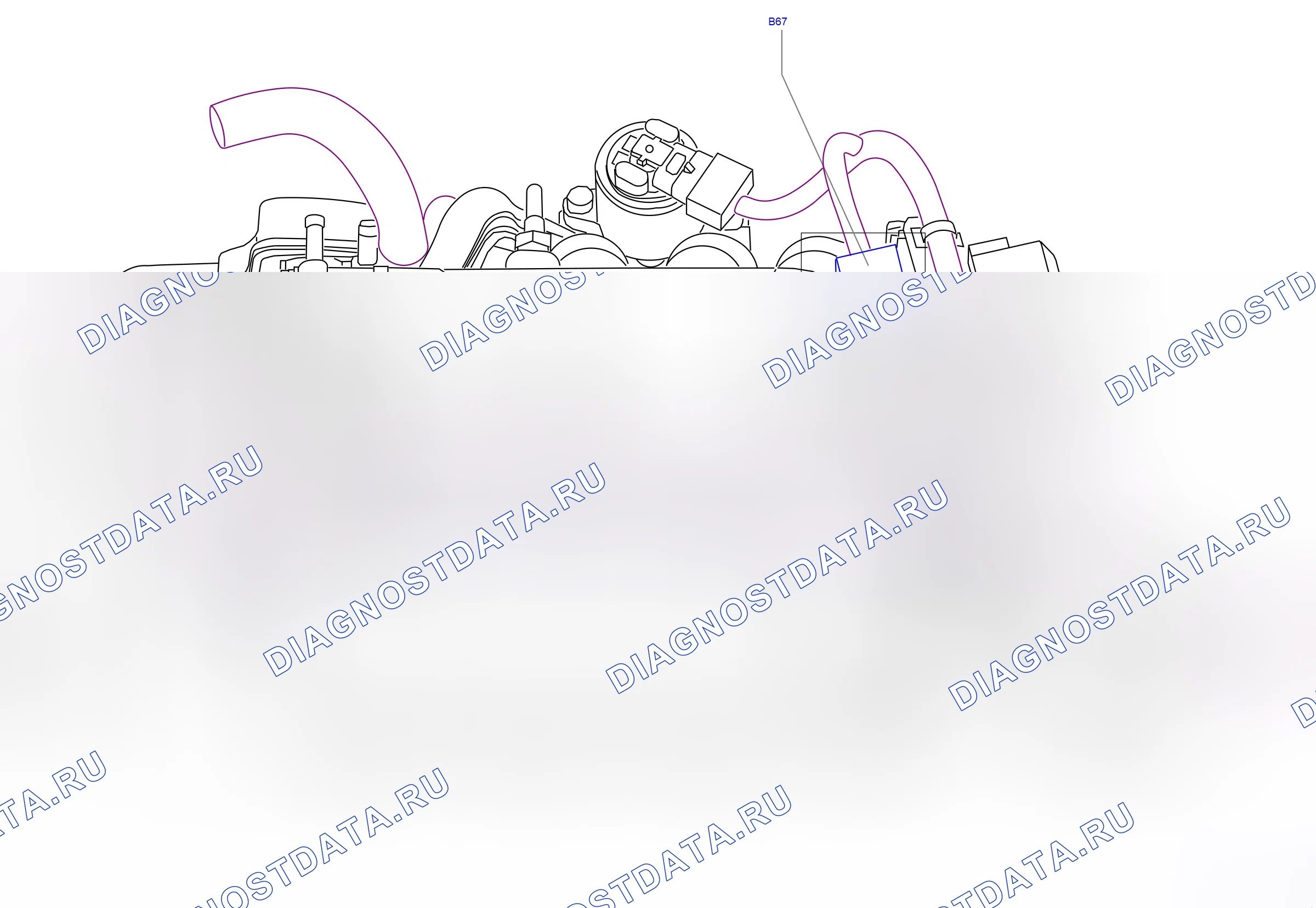 Component locations — Component locations: Power train - Engine, top  Engine Z16SE (P5611) — Component locations: Power train - Engine, top  Engine Z16SE (P5611). Opel Combo C (2002-2011)