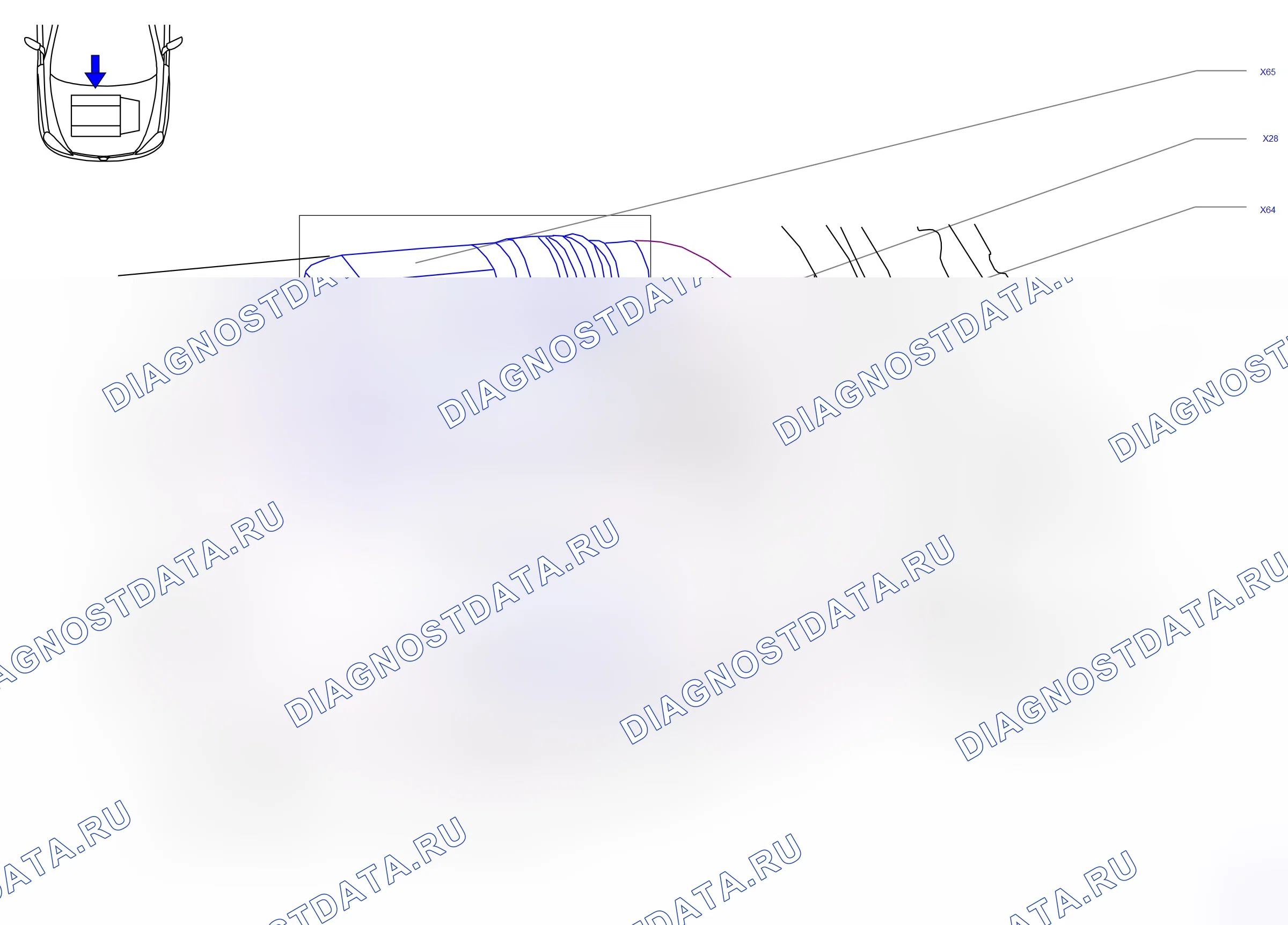 Component locations — Component locations: Power train - Engine, intake side  Y17DTL/Y17DT engines   - 2 (P6096) — Component locations: Power train - Engine, intake side  Y17DTL/Y17DT engines   - 2 (P6096). Opel Combo C (2002-2011)