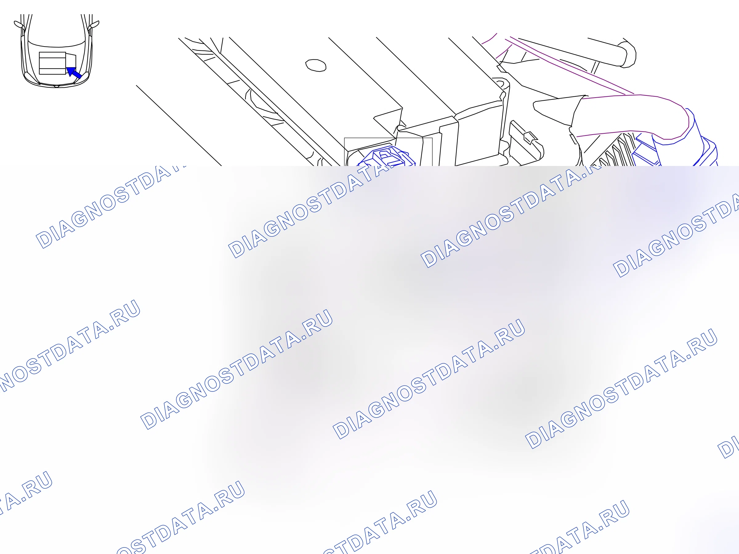 Component locations — Component locations: Power train - Engine, transmission side  Engine Z18XE (P6049) — Component locations: Power train - Engine, transmission side  Engine Z18XE (P6049). Opel Combo C (2002-2011)