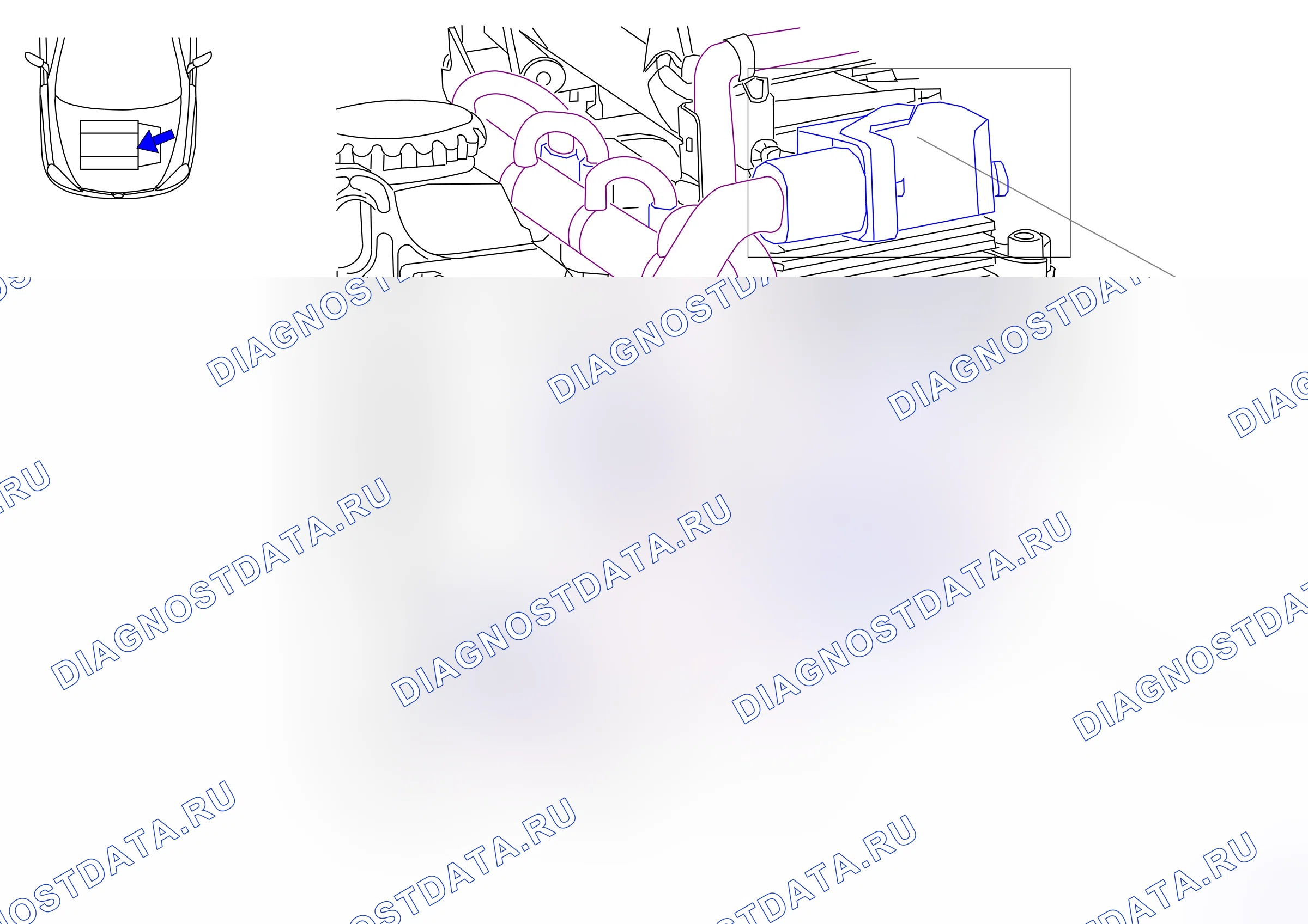 Component locations — Component locations: Power train - Engine, transmission side  Engine Z16SE (P5612) — Component locations: Power train - Engine, transmission side  Engine Z16SE (P5612). Opel Combo C (2002-2011)