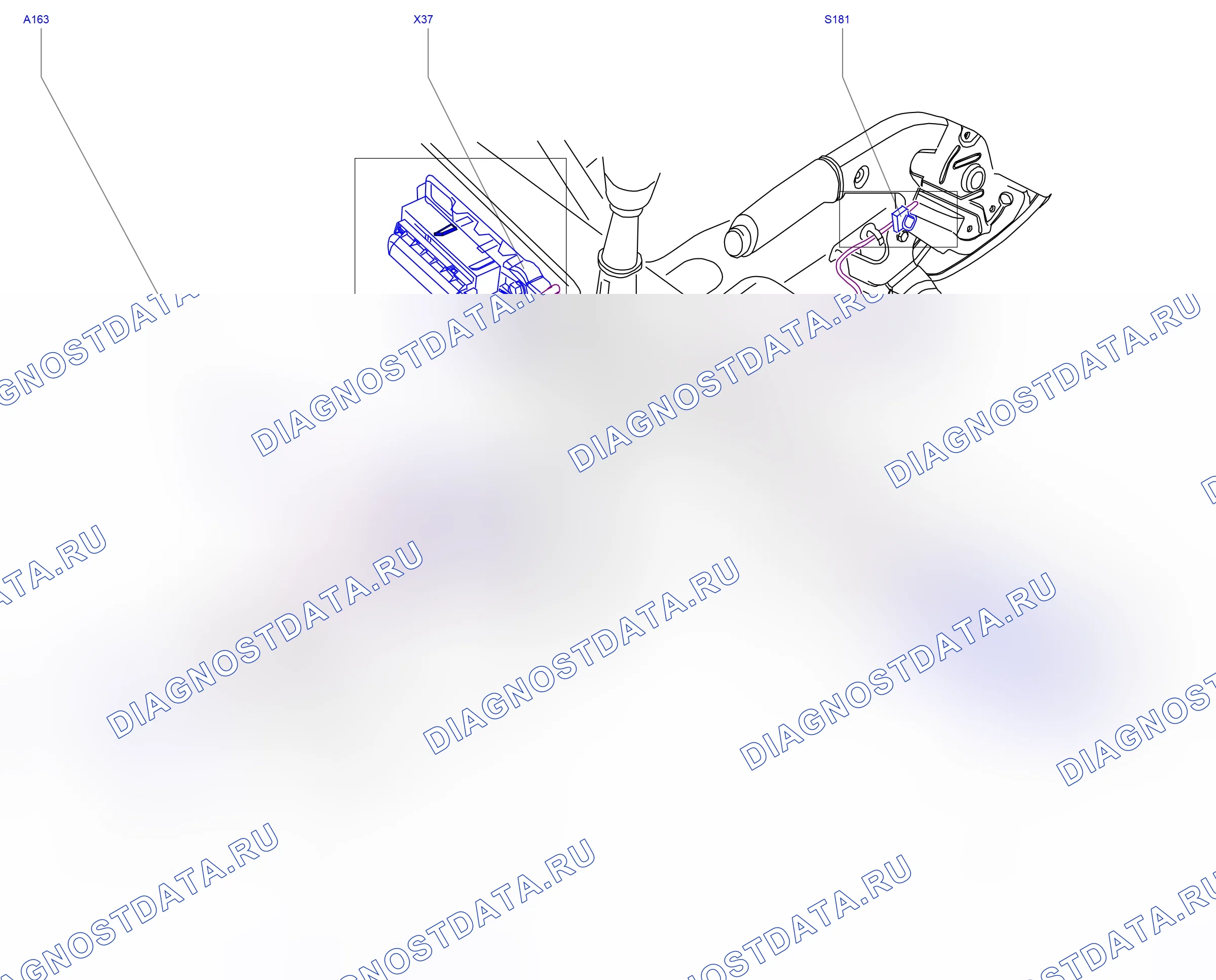 Component locations — Component locations: Passenger compartment - Centre console  Left-hand drive (P11680) — Component locations: Passenger compartment - Centre console  Left-hand drive (P11680). Opel Combo C (2002-2011)