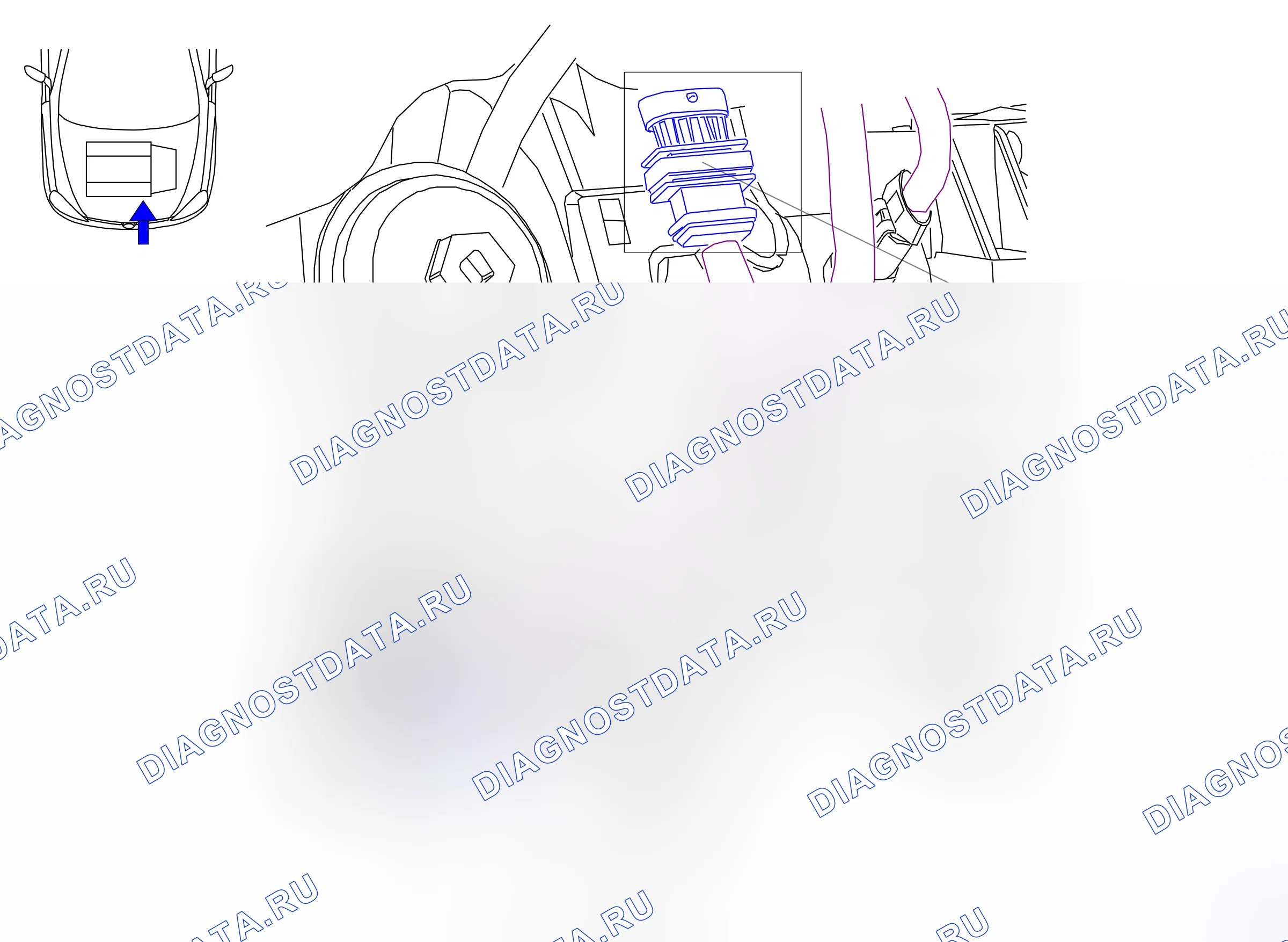 Component locations — Component locations: Power train - Engine, exhaust side  Engine Z18XE (P6048) — Component locations: Power train - Engine, exhaust side  Engine Z18XE (P6048). Opel Combo C (2002-2011)