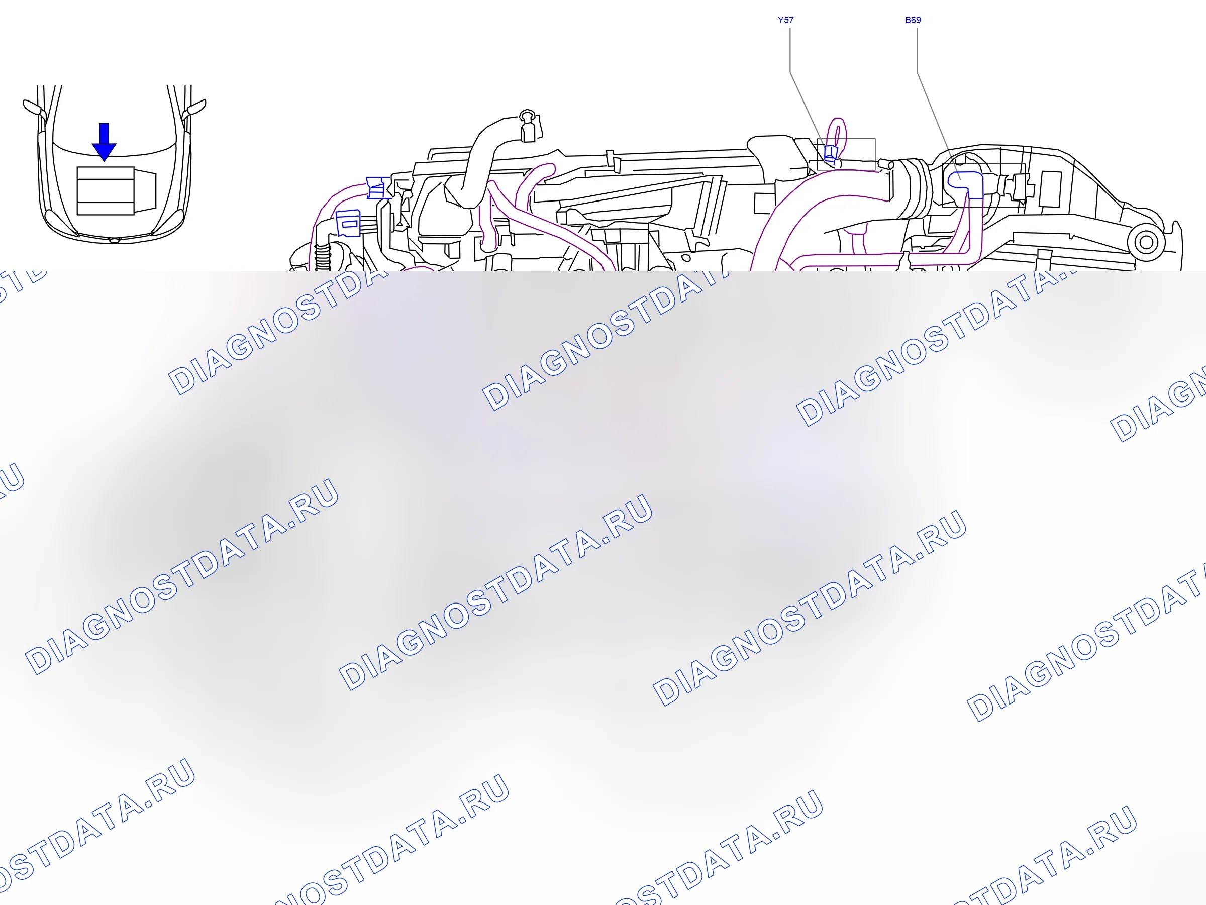 Component locations — Component locations: Power train - Engine, intake side  Z10XE/Z12XE engines (P6036) — Component locations: Power train - Engine, intake side  Z10XE/Z12XE engines (P6036). Opel Combo C (2002-2011)