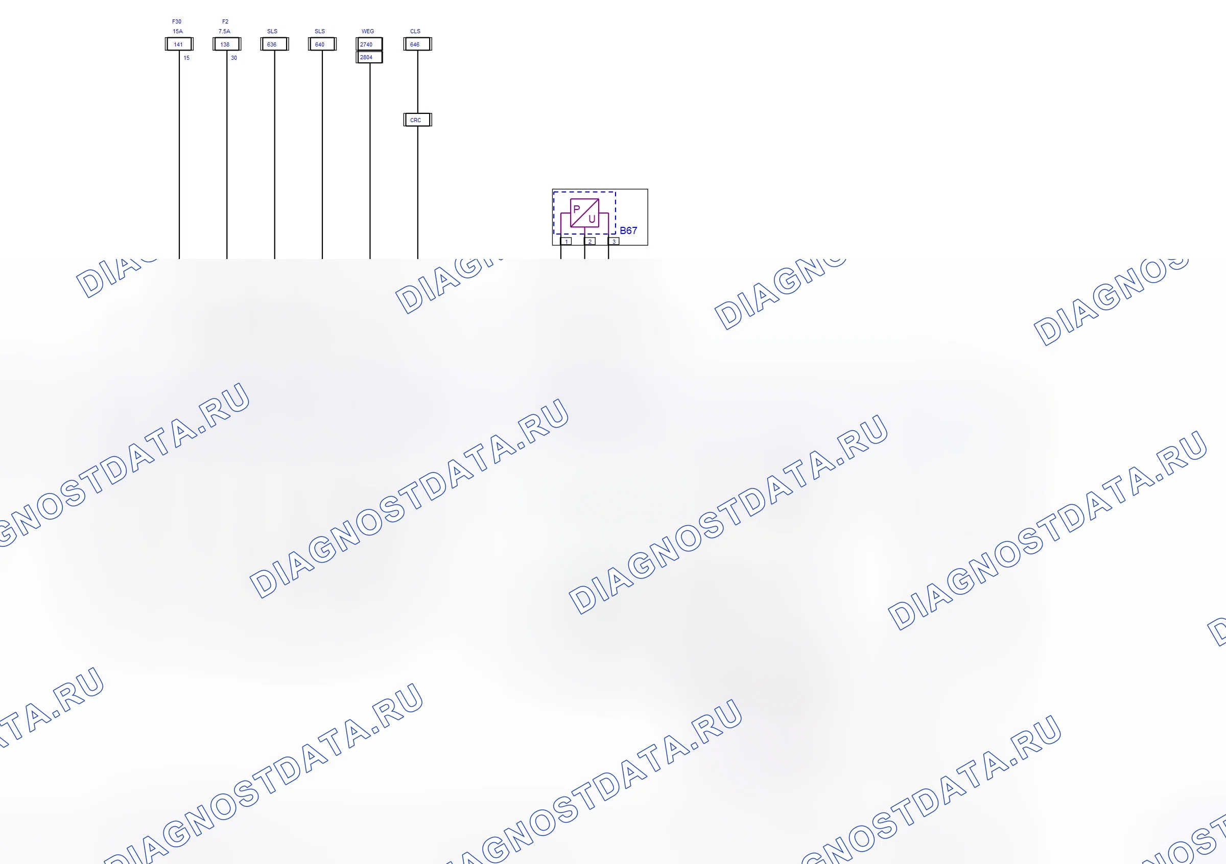 Engine System — Multec — wiring diagram (2004) — Multec — wiring diagram (2004), Diagram 2 of 2. Opel Combo C (2002-2011)