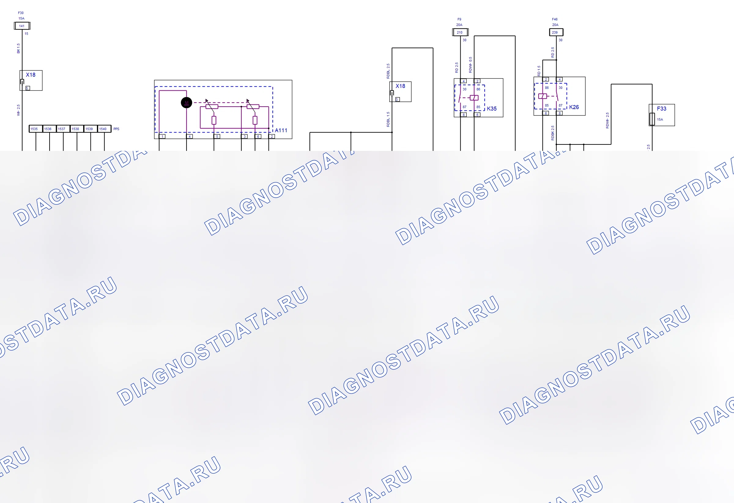 Engine System — Motronic — wiring diagram (2004) — Motronic — wiring diagram (2004), Diagram 1 of 5. Opel Combo C (2002-2011)