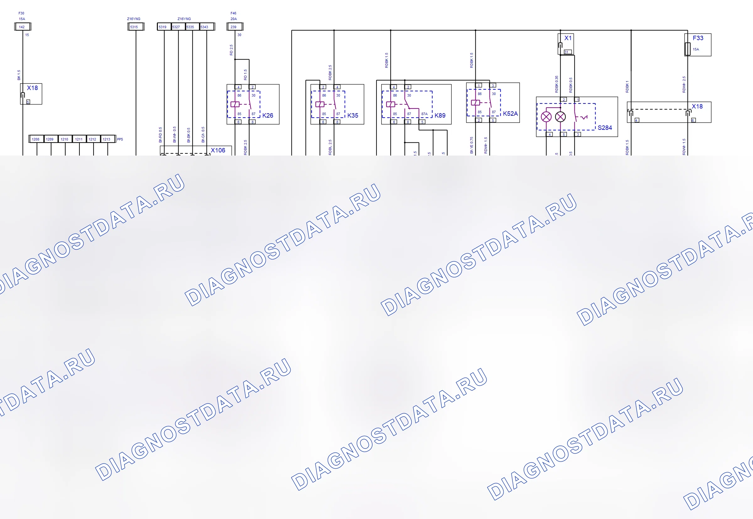 Engine System — Multec — wiring diagram (Z 16 YNG, 2009-2011) — Multec — wiring diagram (Z 16 YNG, 2009-2011), Diagram 1 of 3. Opel Combo C (2002-2011)