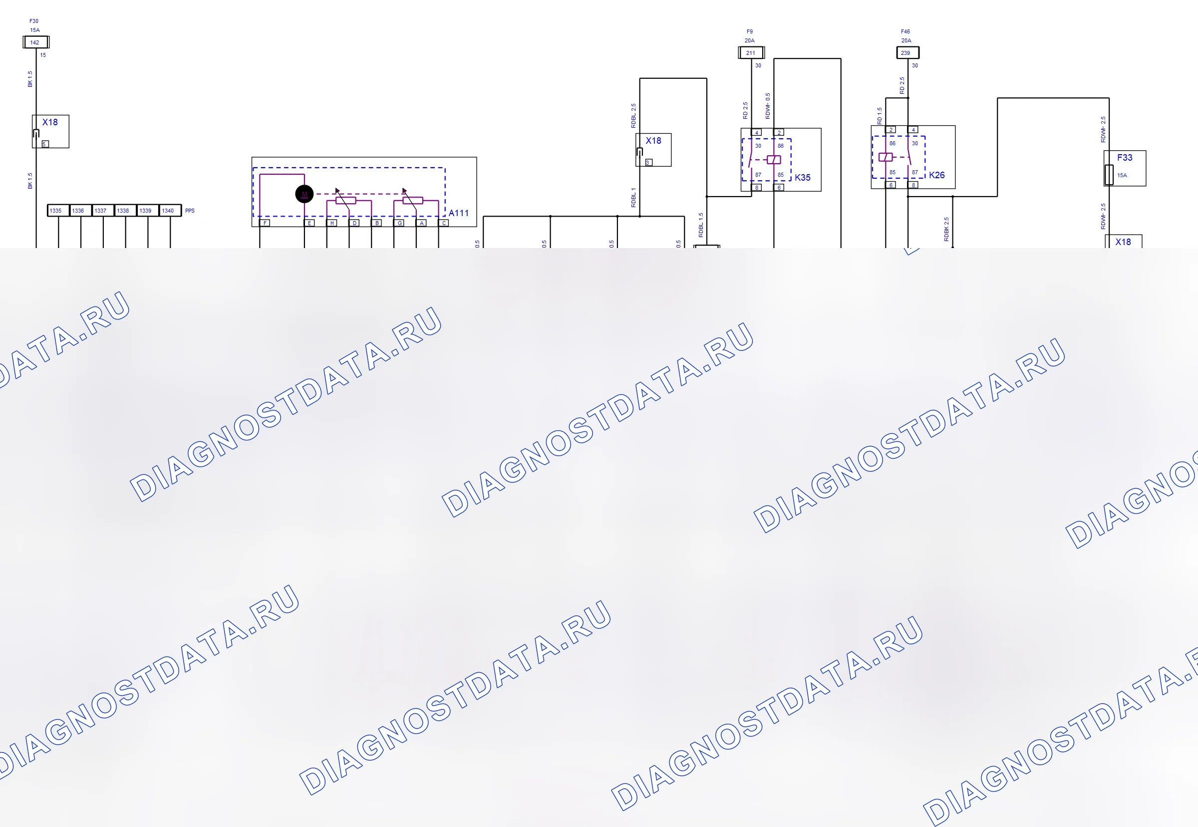 Engine System — Multec — wiring diagram (2002) — Multec — wiring diagram (2002), Diagram 1 of 2. Opel Combo C (2002-2011)