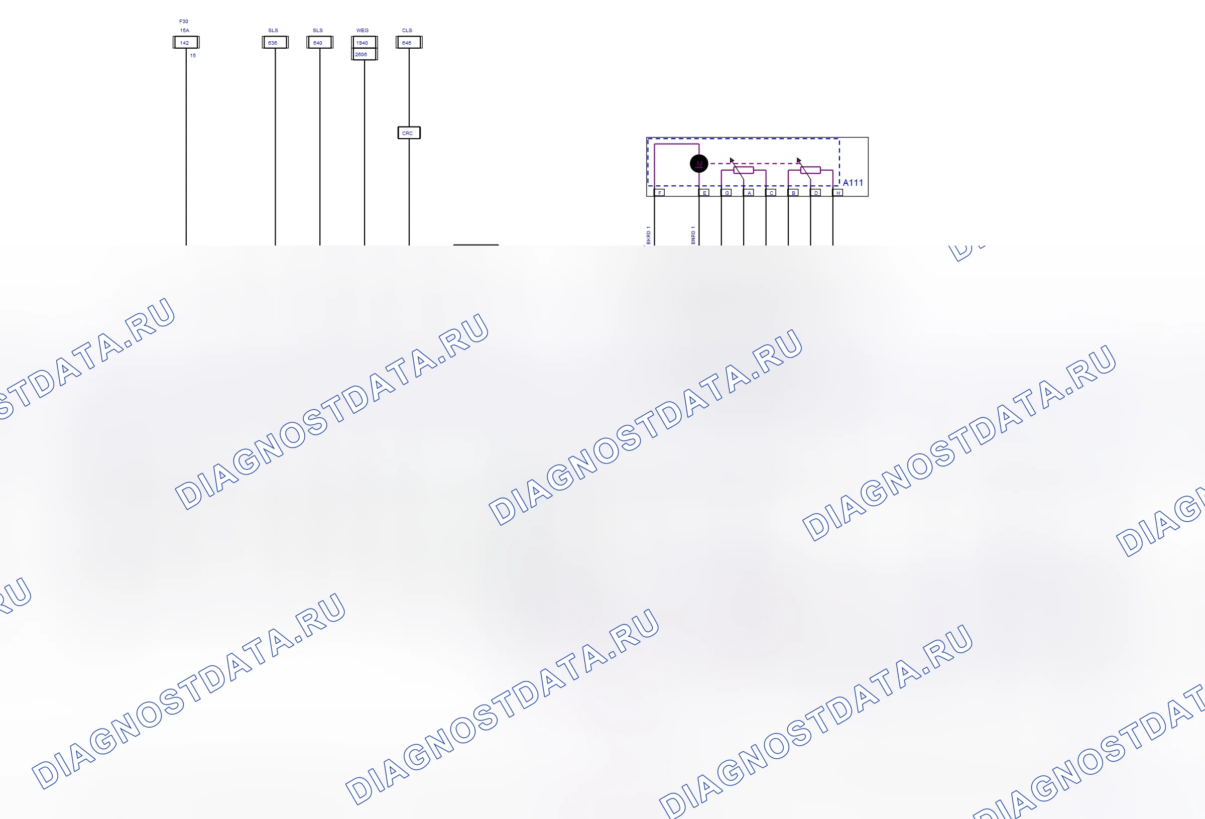 Engine System — Multec — wiring diagram (Z 16 YNG, 2007) — Multec — wiring diagram (Z 16 YNG, 2007), Diagram 2 of 3. Opel Combo C (2002-2011)